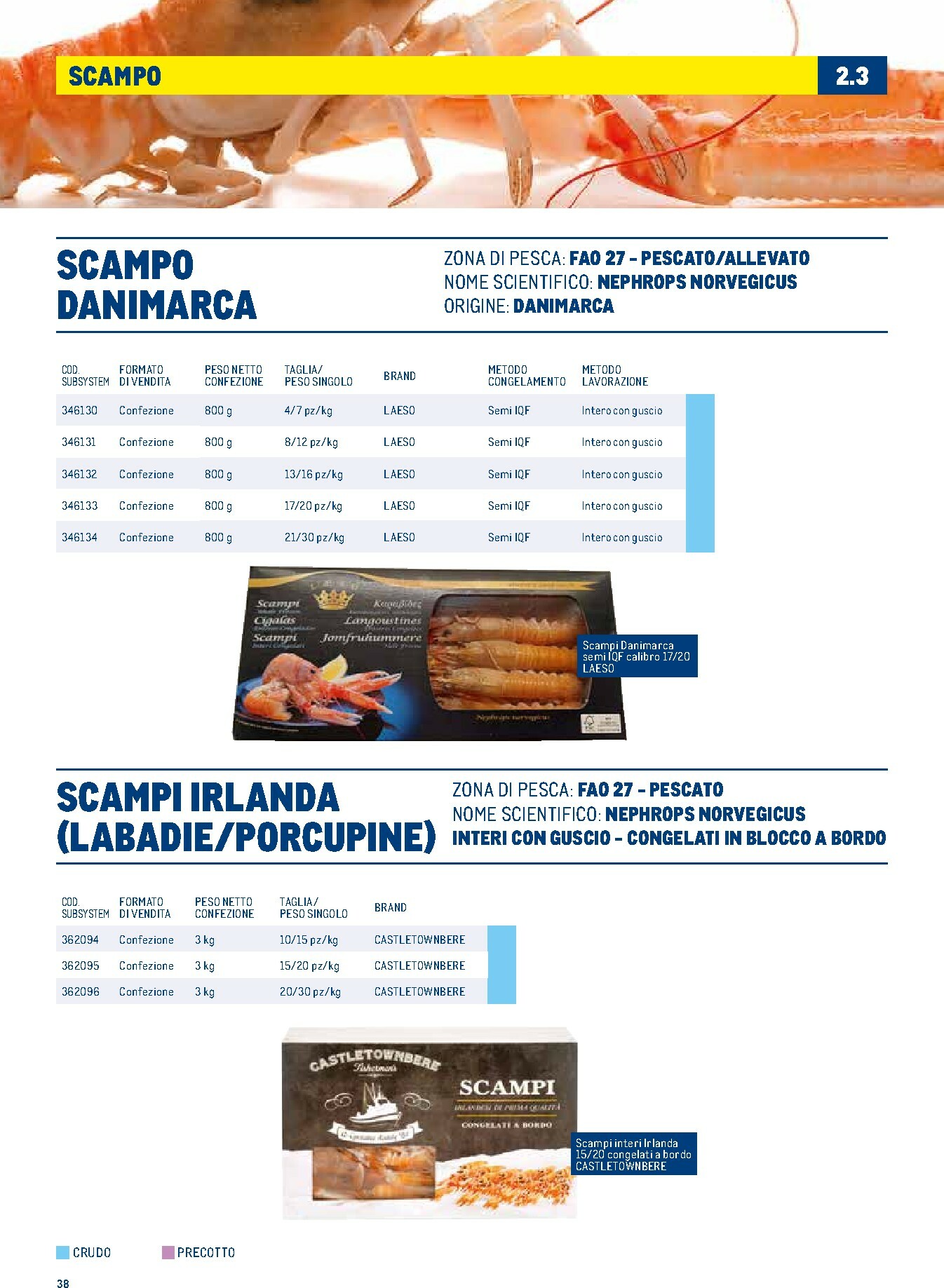 metro - Volantino Metro - Catalogo Surgelati valido dal 01/01 al 31/12 - page: 38