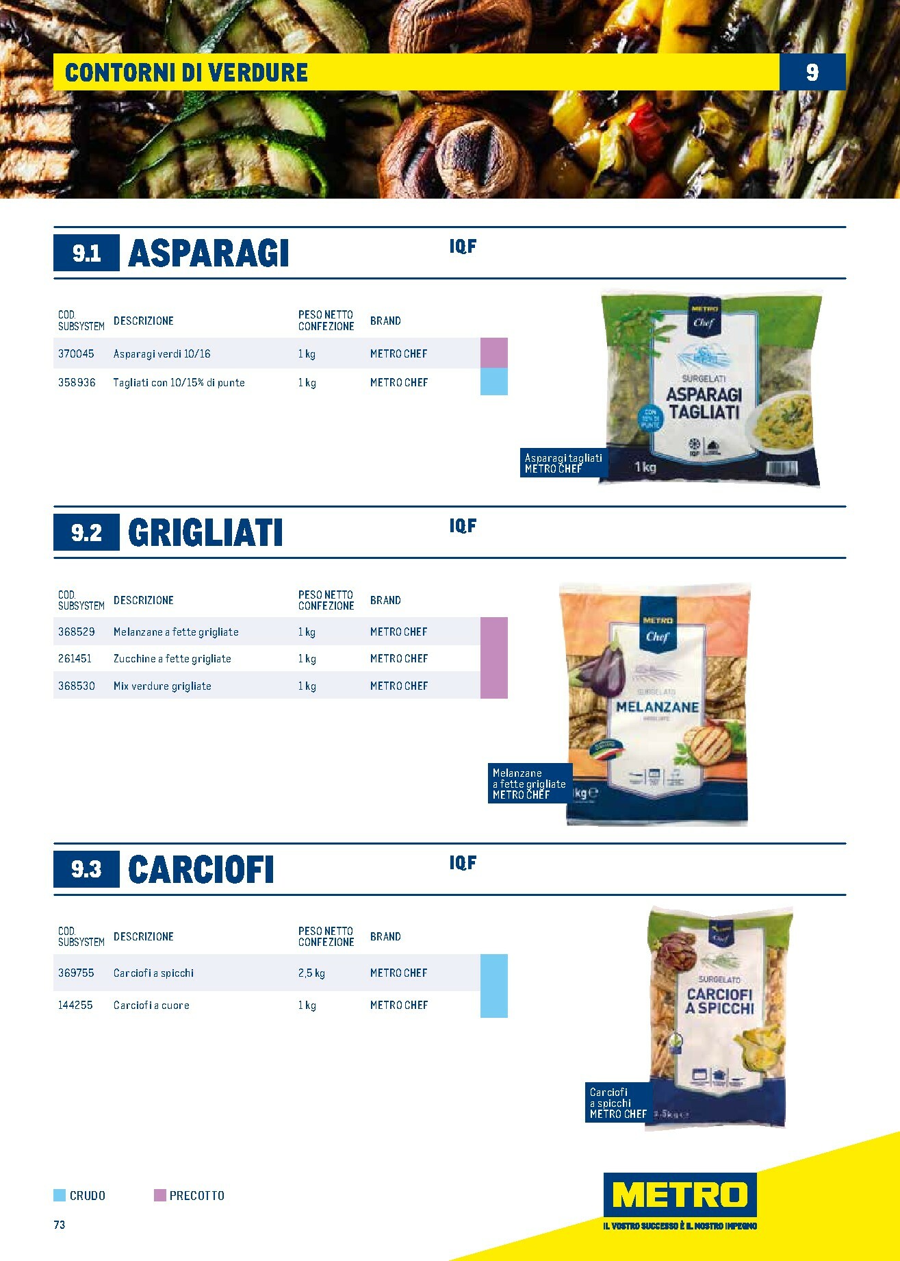 metro - Volantino Metro - Catalogo Surgelati valido dal 01/01 al 31/12 - page: 73