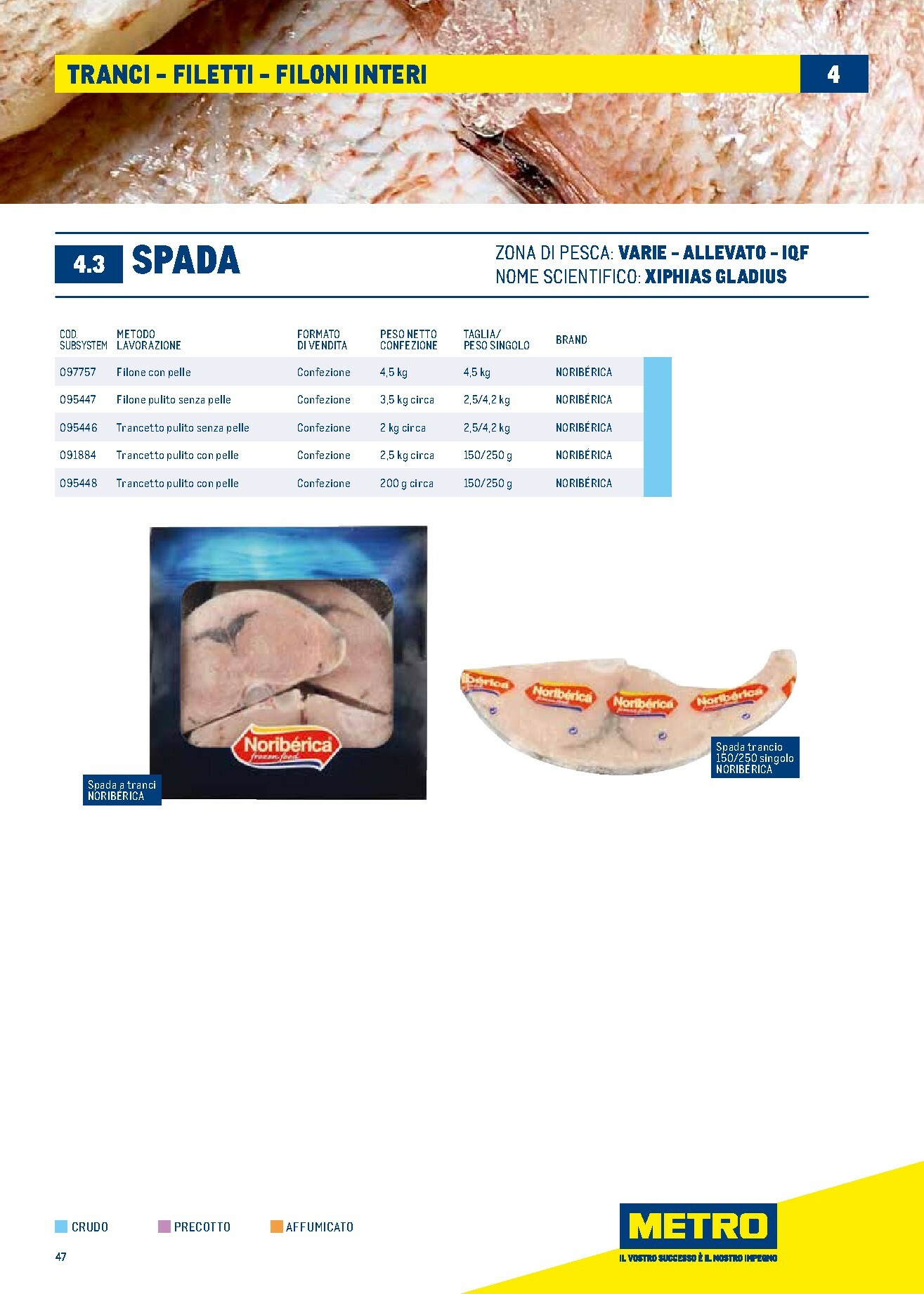 metro - Volantino Metro - Catalogo Surgelati valido dal 01/01 al 31/12 - page: 47