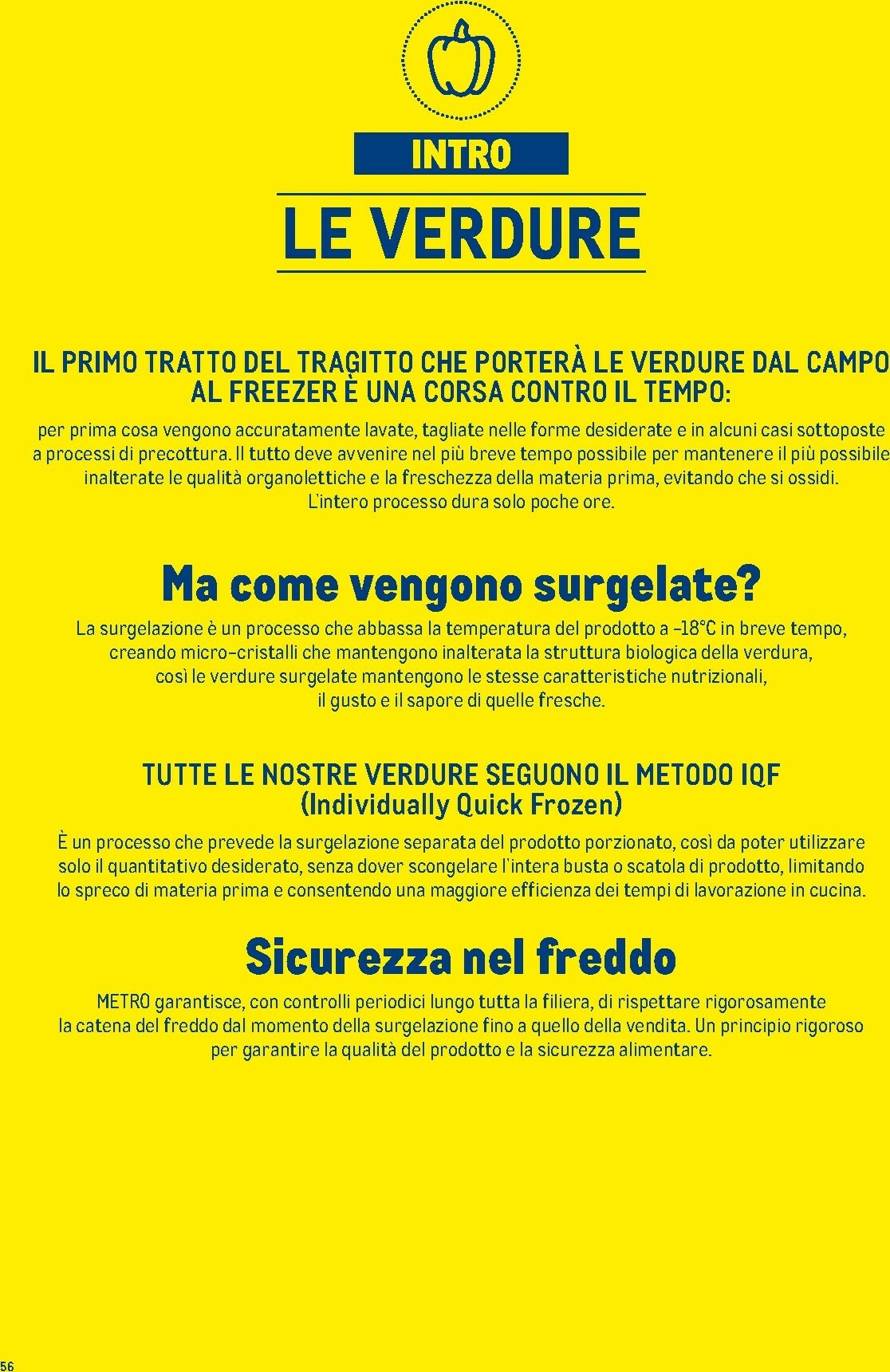 metro - Volantino Metro - Catalogo Surgelati valido dal 01/01 al 31/12 - page: 56