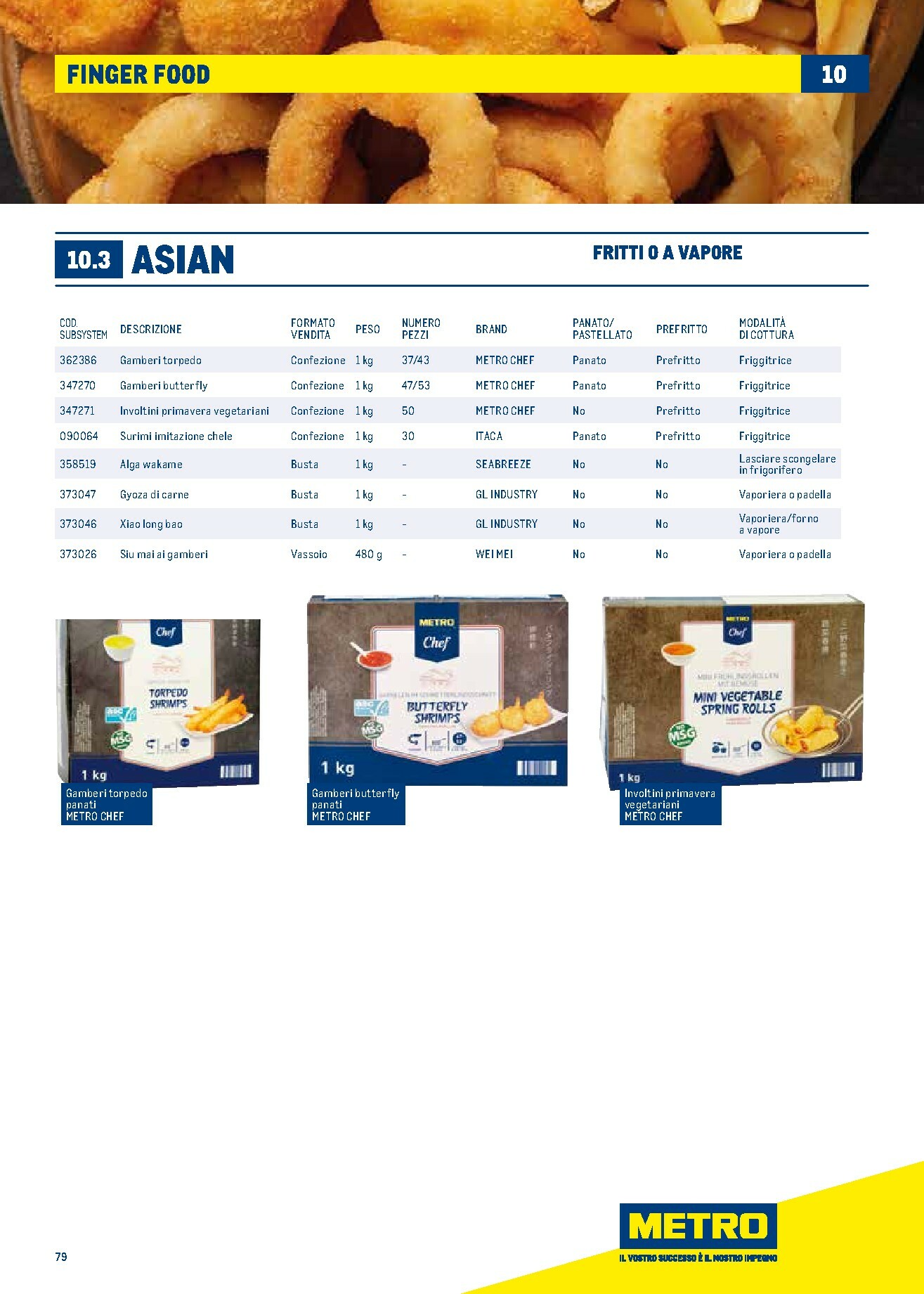 metro - Volantino Metro - Catalogo Surgelati valido dal 01/01 al 31/12 - page: 79