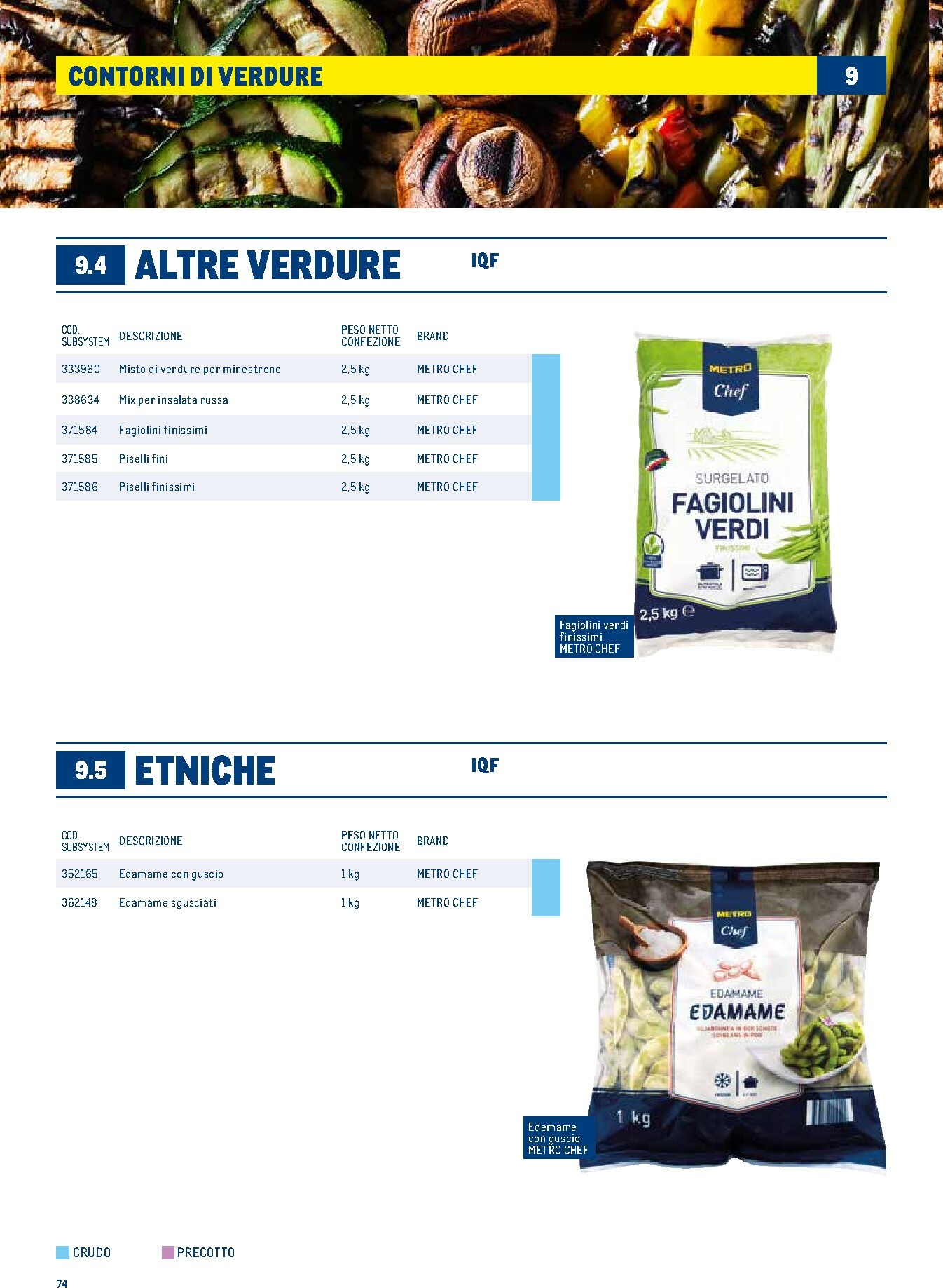 metro - Volantino Metro - Catalogo Surgelati valido dal 01/01 al 31/12 - page: 74