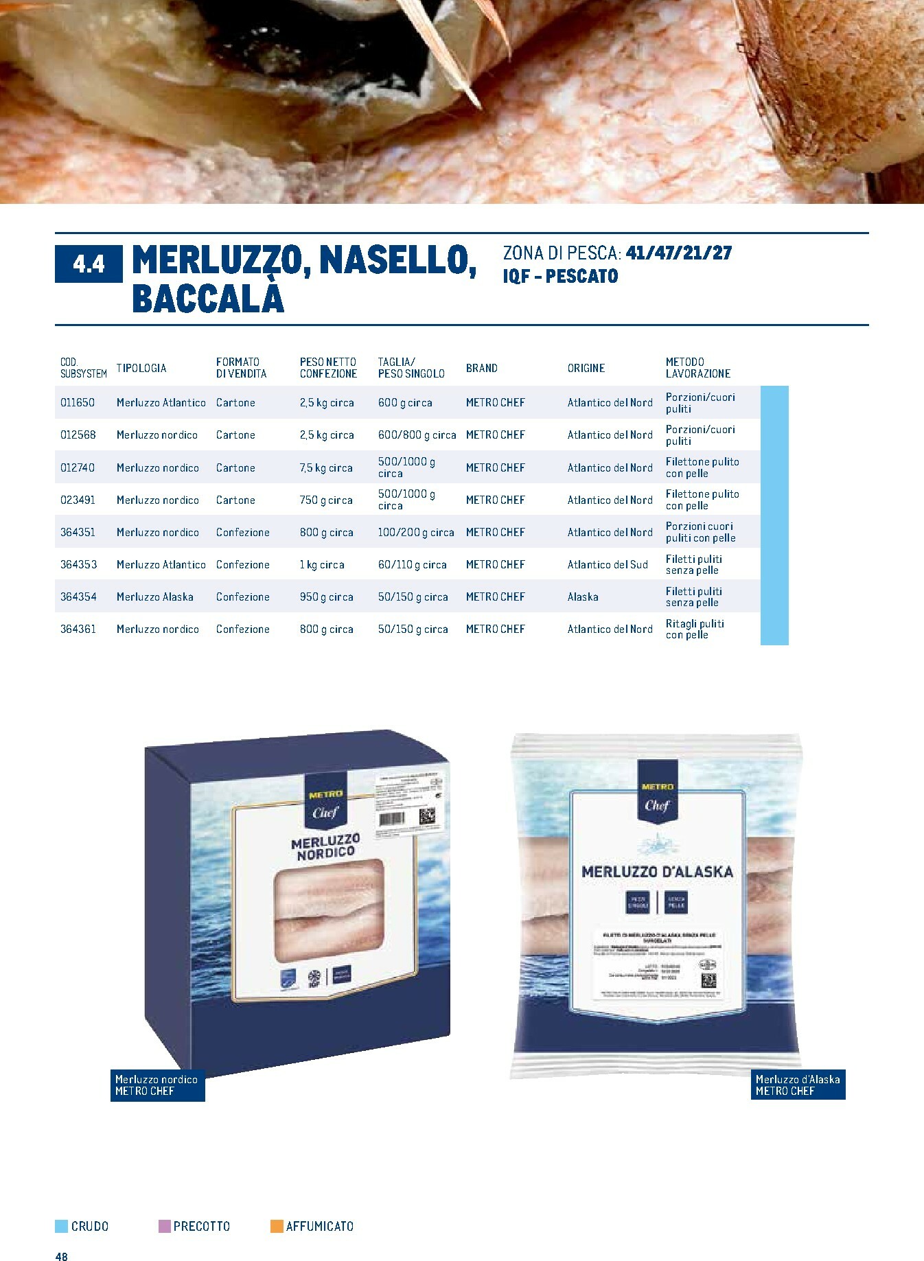 metro - Volantino Metro - Catalogo Surgelati valido dal 01/01 al 31/12 - page: 48