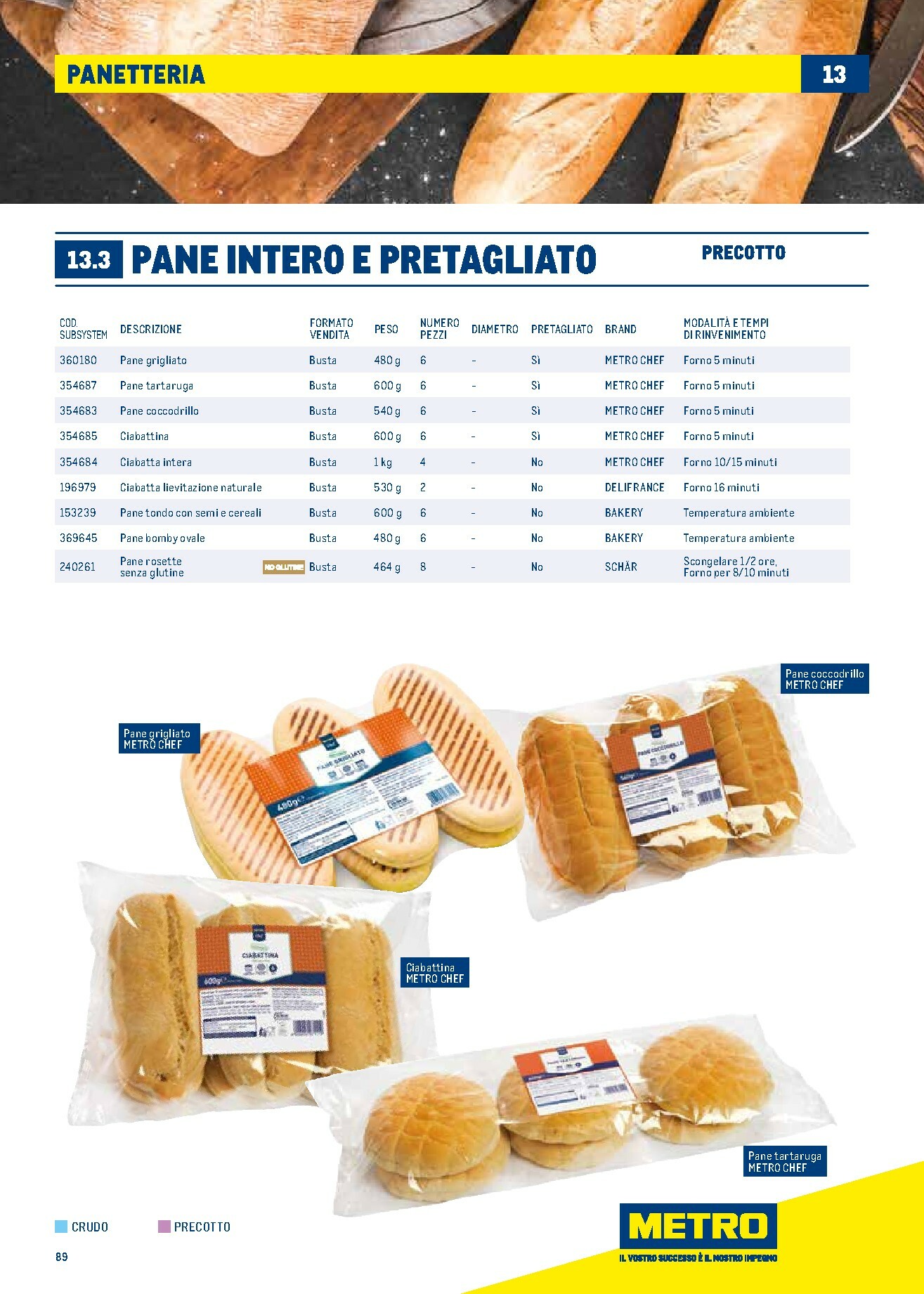 metro - Volantino Metro - Catalogo Surgelati valido dal 01/01 al 31/12 - page: 89