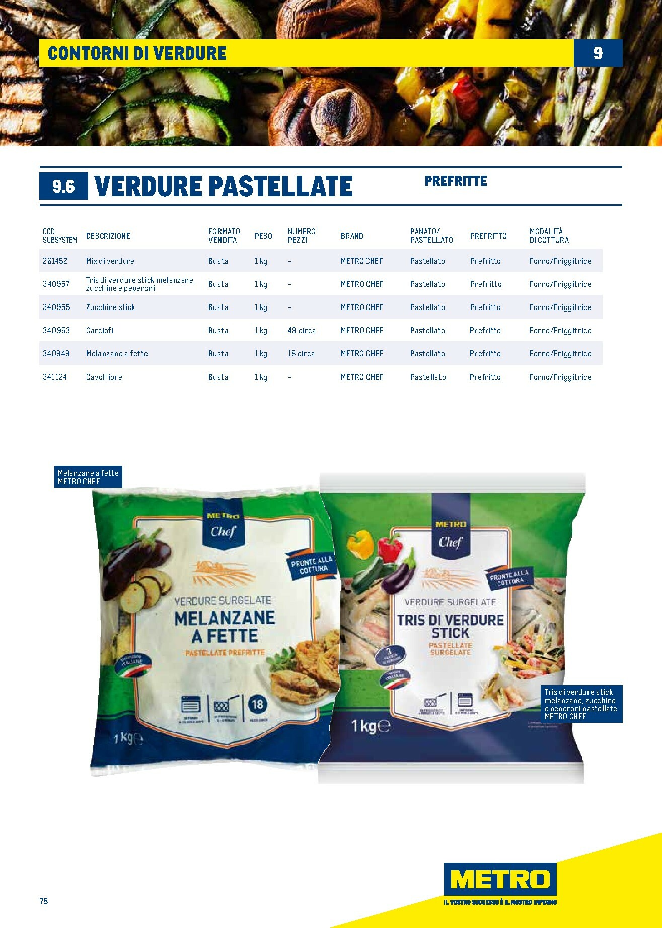 metro - Volantino Metro - Catalogo Surgelati valido dal 01/01 al 31/12 - page: 75