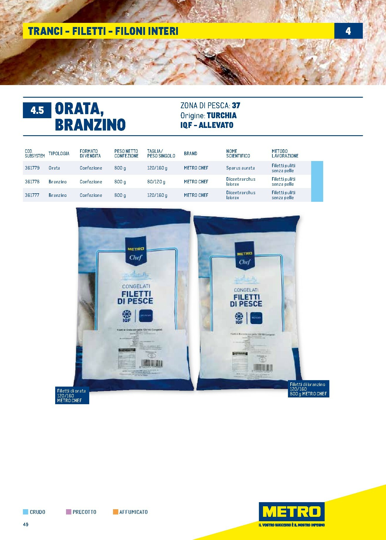 metro - Volantino Metro - Catalogo Surgelati valido dal 01/01 al 31/12 - page: 49