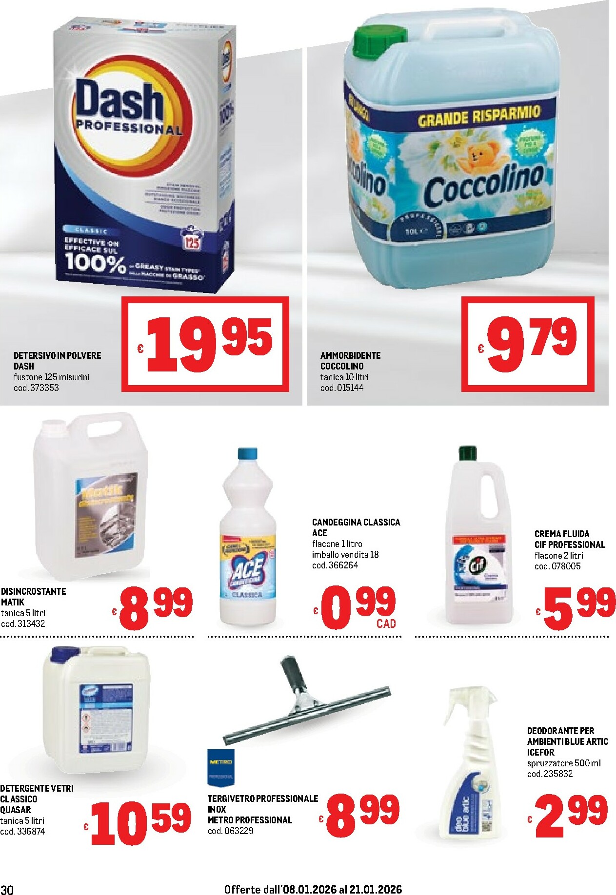 metro - Volantino Metro valido dal 08/01 al 21/01 - page: 31