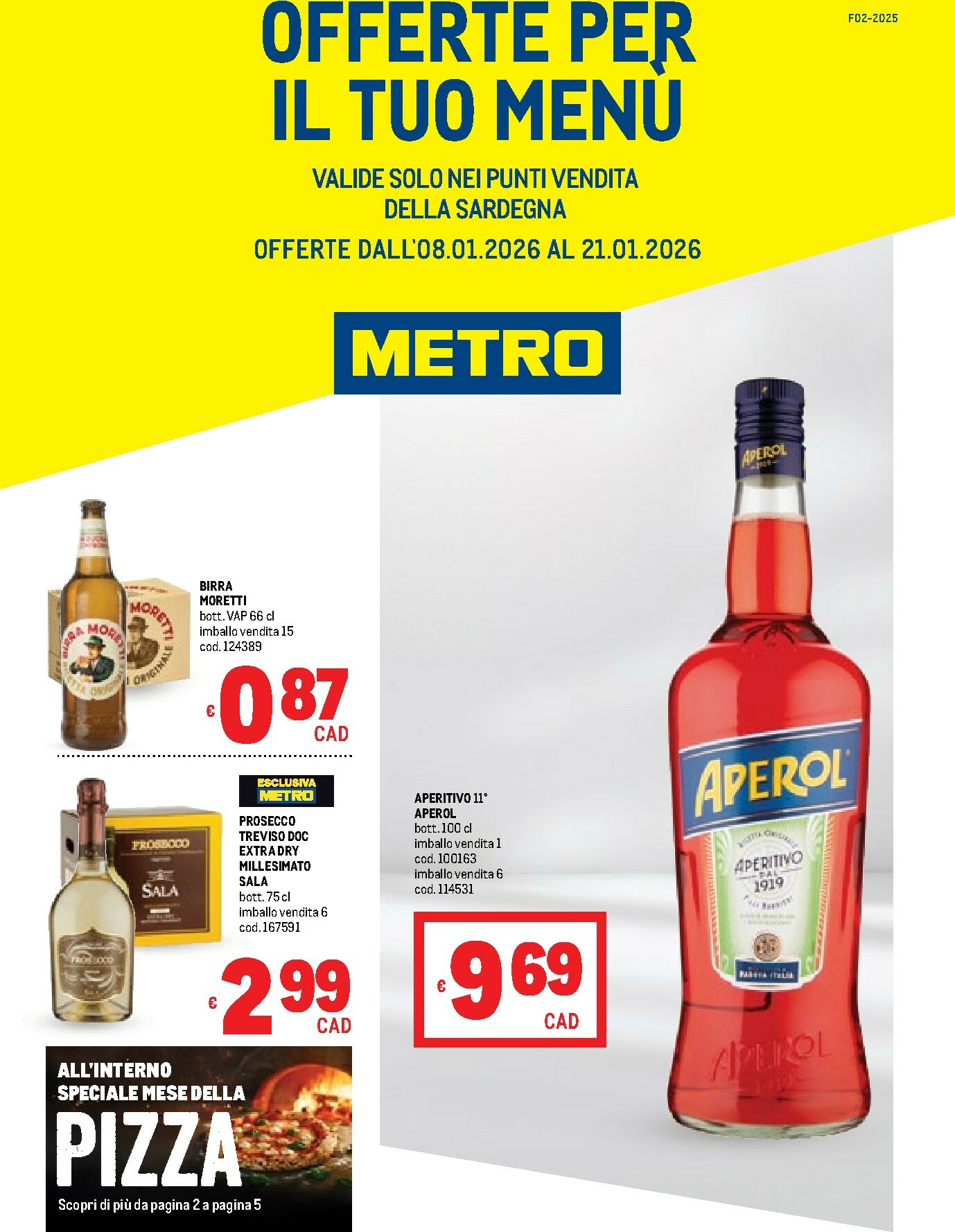 metro - Volantino Metro - Sardegna valido dal 08/01 al 21/01