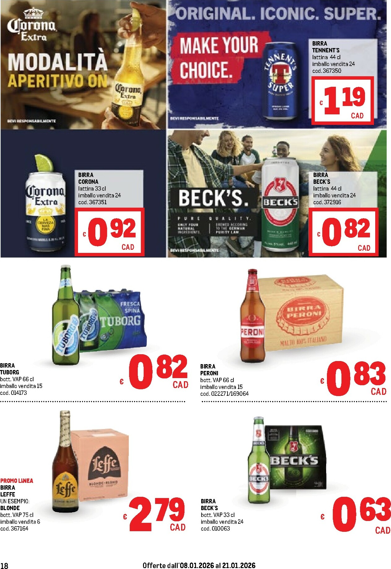 metro - Volantino Metro - Liguria, Piemonte e Toscana valido dal 08/01 al 21/01 - page: 19