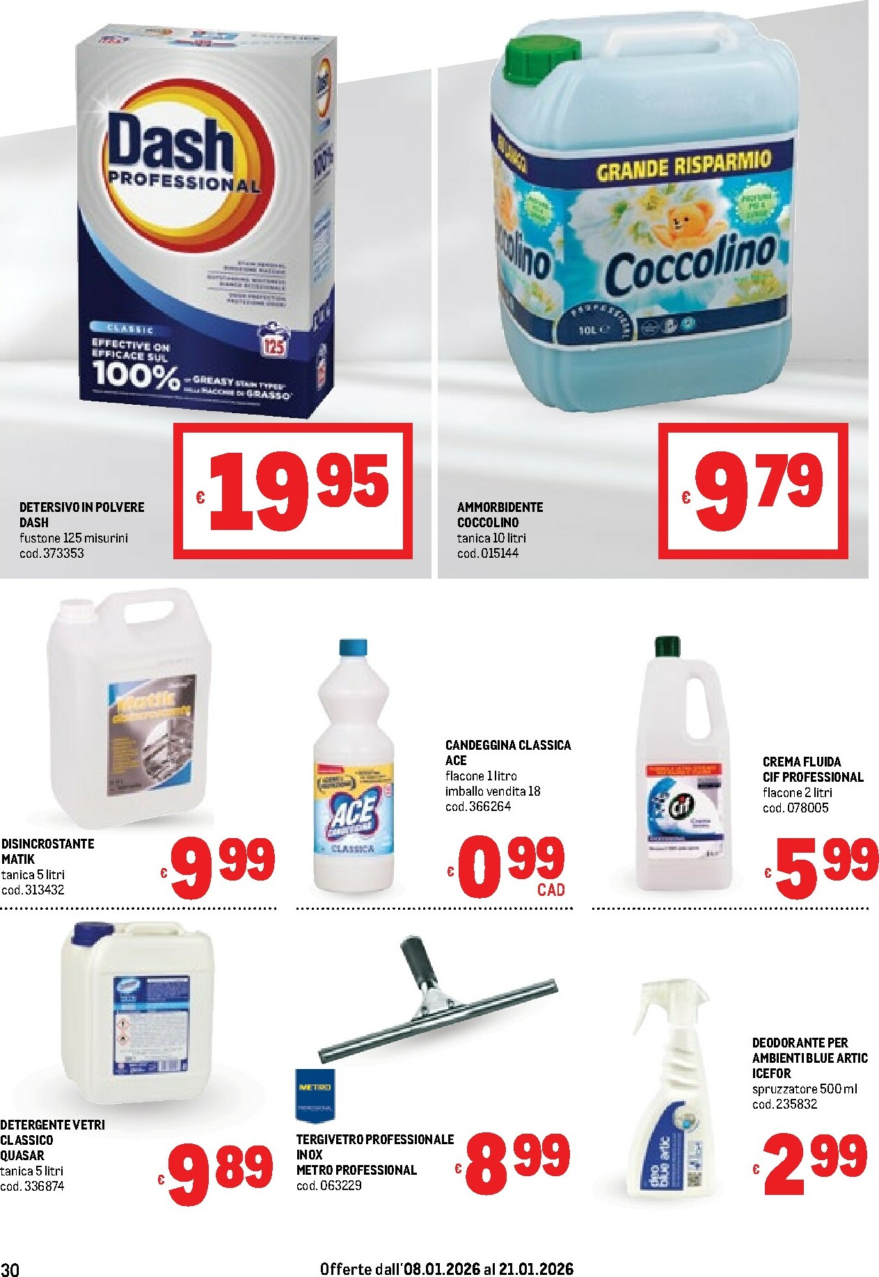 metro - Volantino Metro - Liguria, Piemonte e Toscana valido dal 08/01 al 21/01 - page: 31