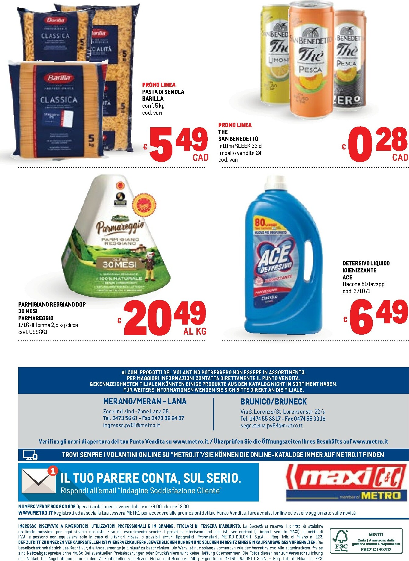 metro - Volantino Metro - Merano e Brunico valido dal 22/01 al 04/02 - page: 40