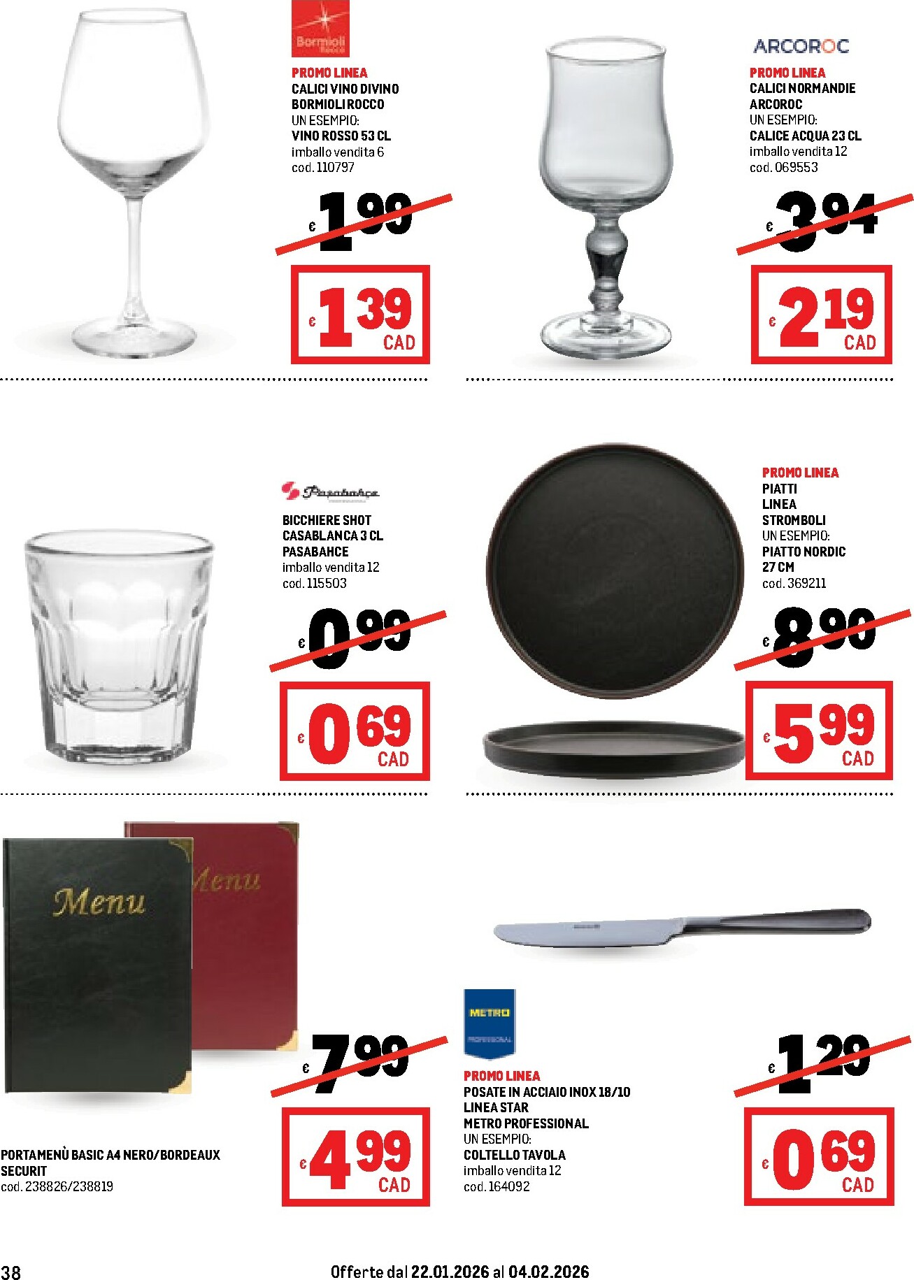metro - Volantino Metro - Liguria, Piemonte e Toscana valido dal 22/01 al 04/02 - page: 38
