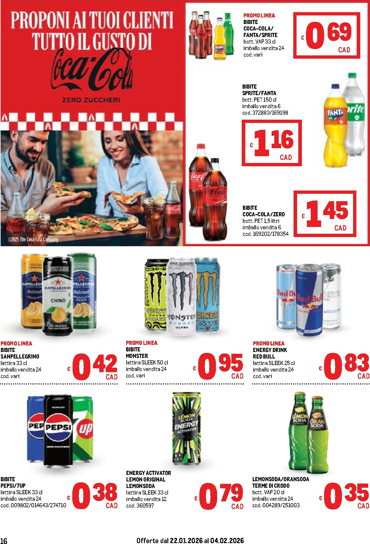 metro - Volantino Metro - Lombardia, Trentino Alto Adige, Veneto, Friuli Venezia Giulia, Marche, Emilia Romagna valido dal 22/01 al 04/02 - page: 16