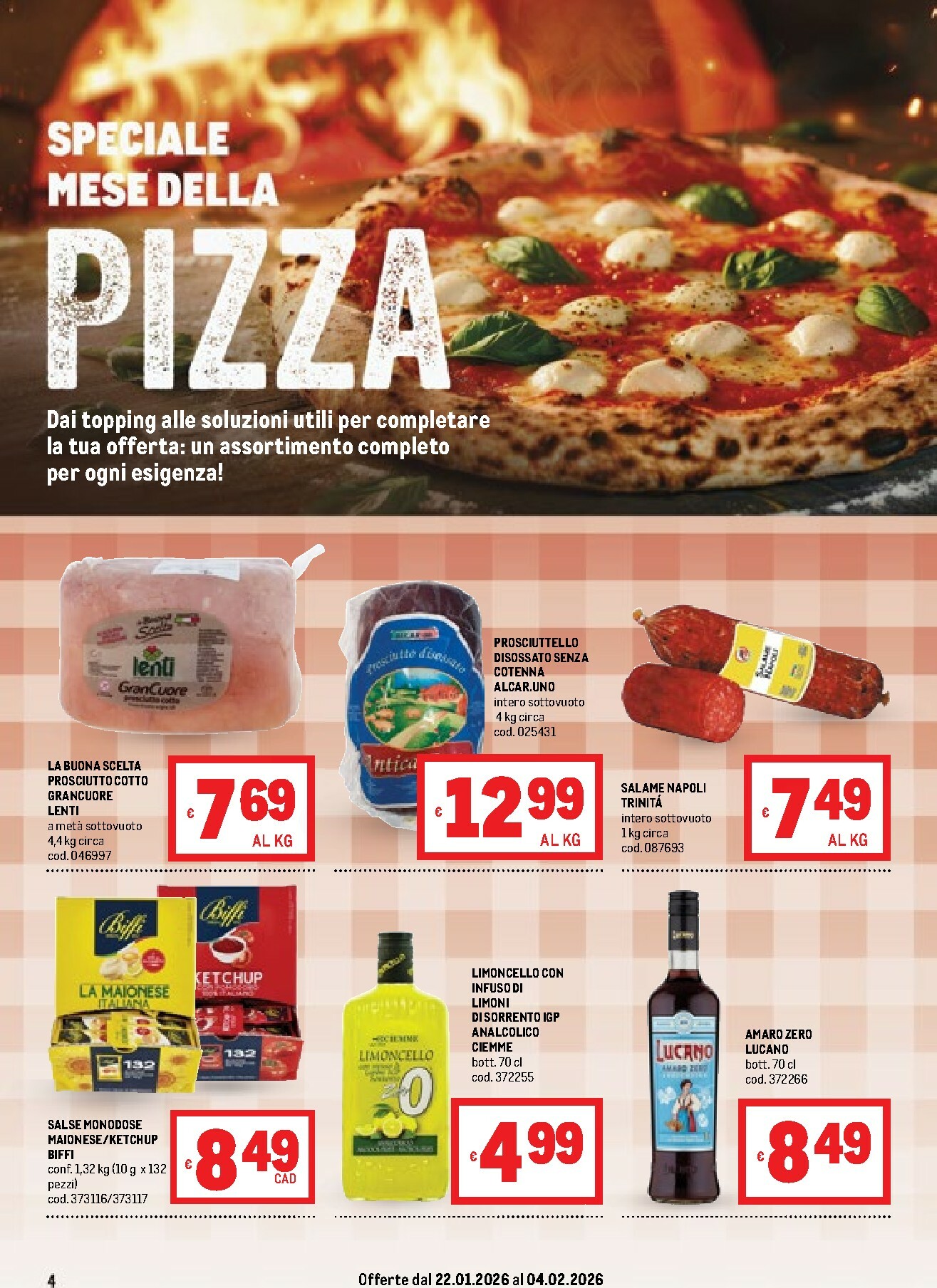 metro - Volantino Metro - Lombardia, Trentino Alto Adige, Veneto, Friuli Venezia Giulia, Marche, Emilia Romagna valido dal 22/01 al 04/02 - page: 4