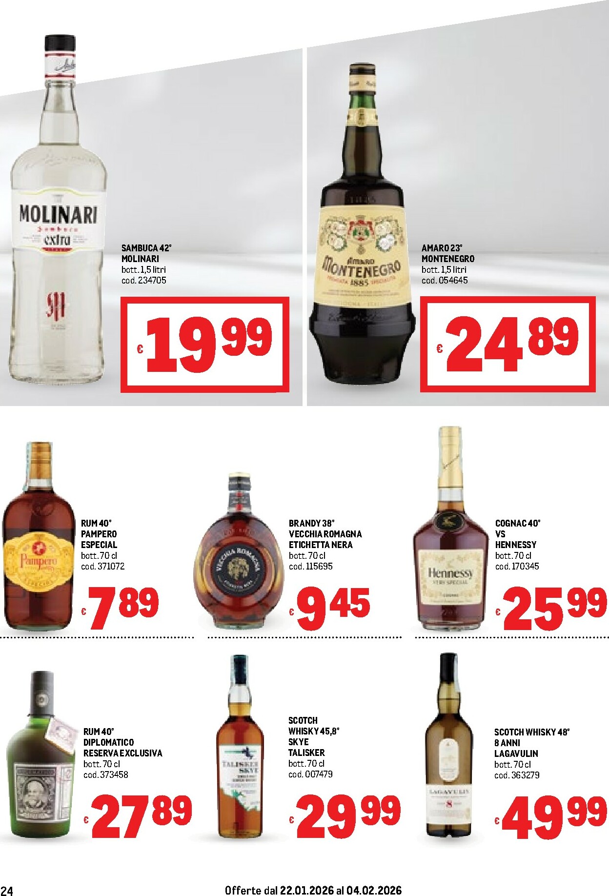 metro - Volantino Metro - Lombardia, Trentino Alto Adige, Veneto, Friuli Venezia Giulia, Marche, Emilia Romagna valido dal 22/01 al 04/02 - page: 24