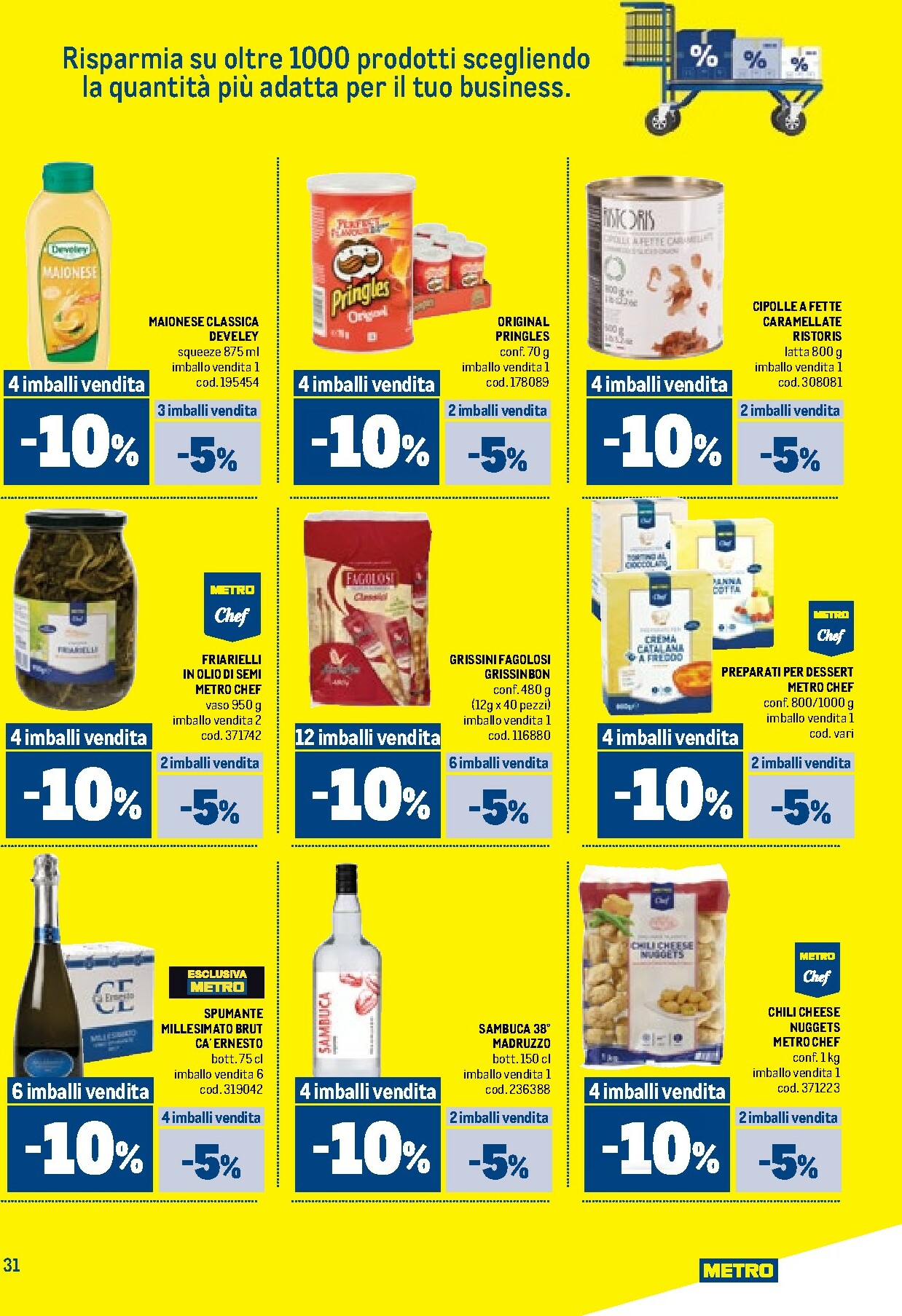 metro - Volantino Metro - Campania e Sicilia valido dal 22/01 al 04/02 - page: 31
