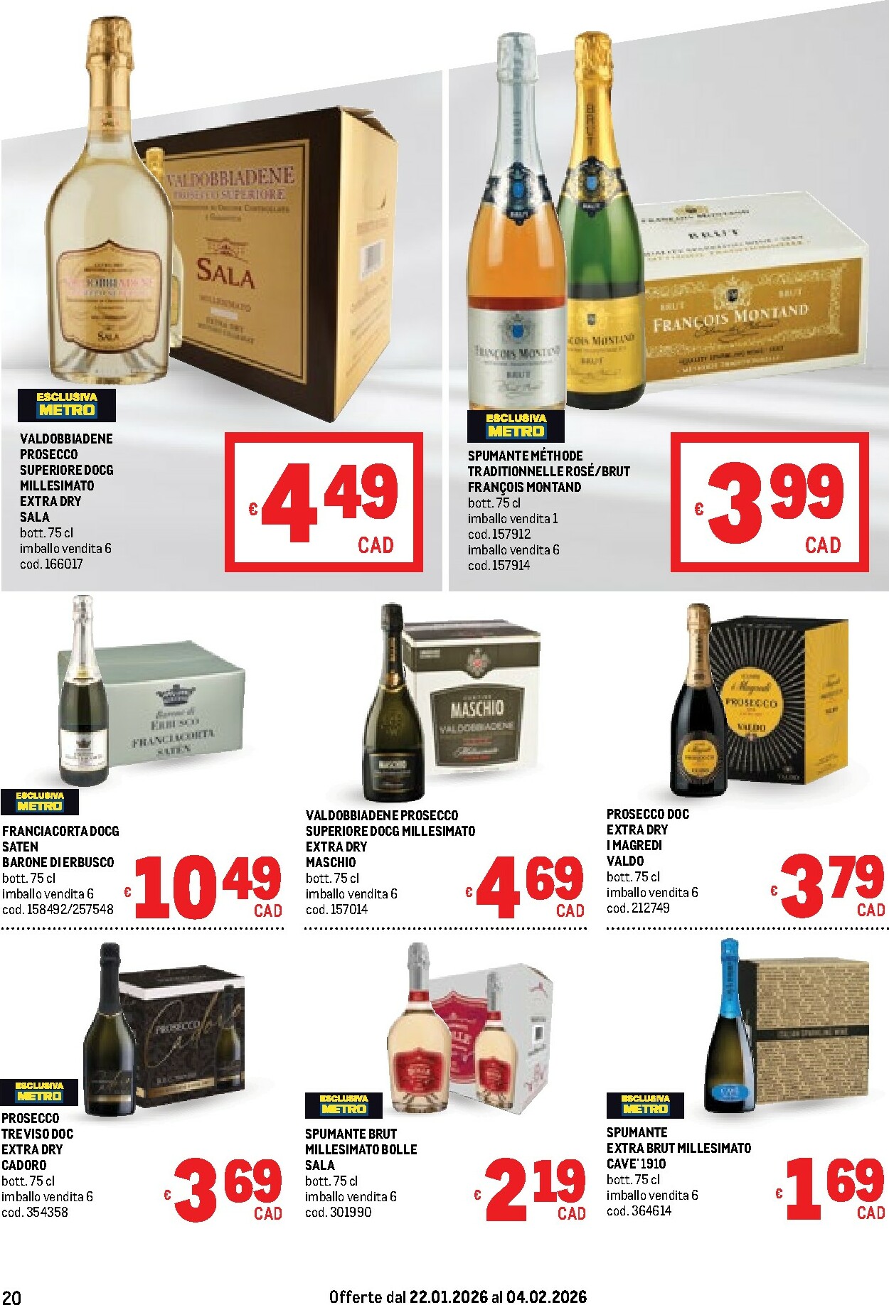 metro - Volantino Metro - Campania e Sicilia valido dal 22/01 al 04/02 - page: 20