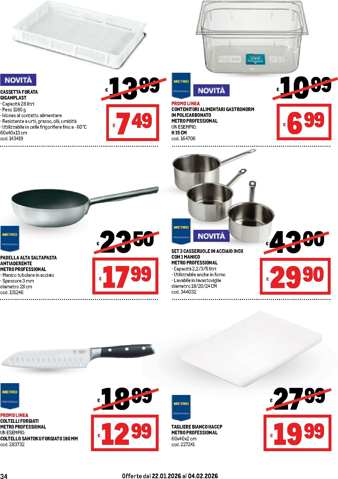 metro - Volantino Metro - Campania e Sicilia valido dal 22/01 al 04/02 - page: 34