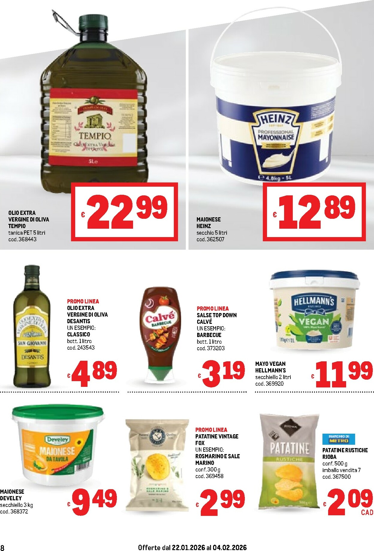 metro - Volantino Metro - Lazio e Umbria valido dal 22/01 al 04/02 - page: 8