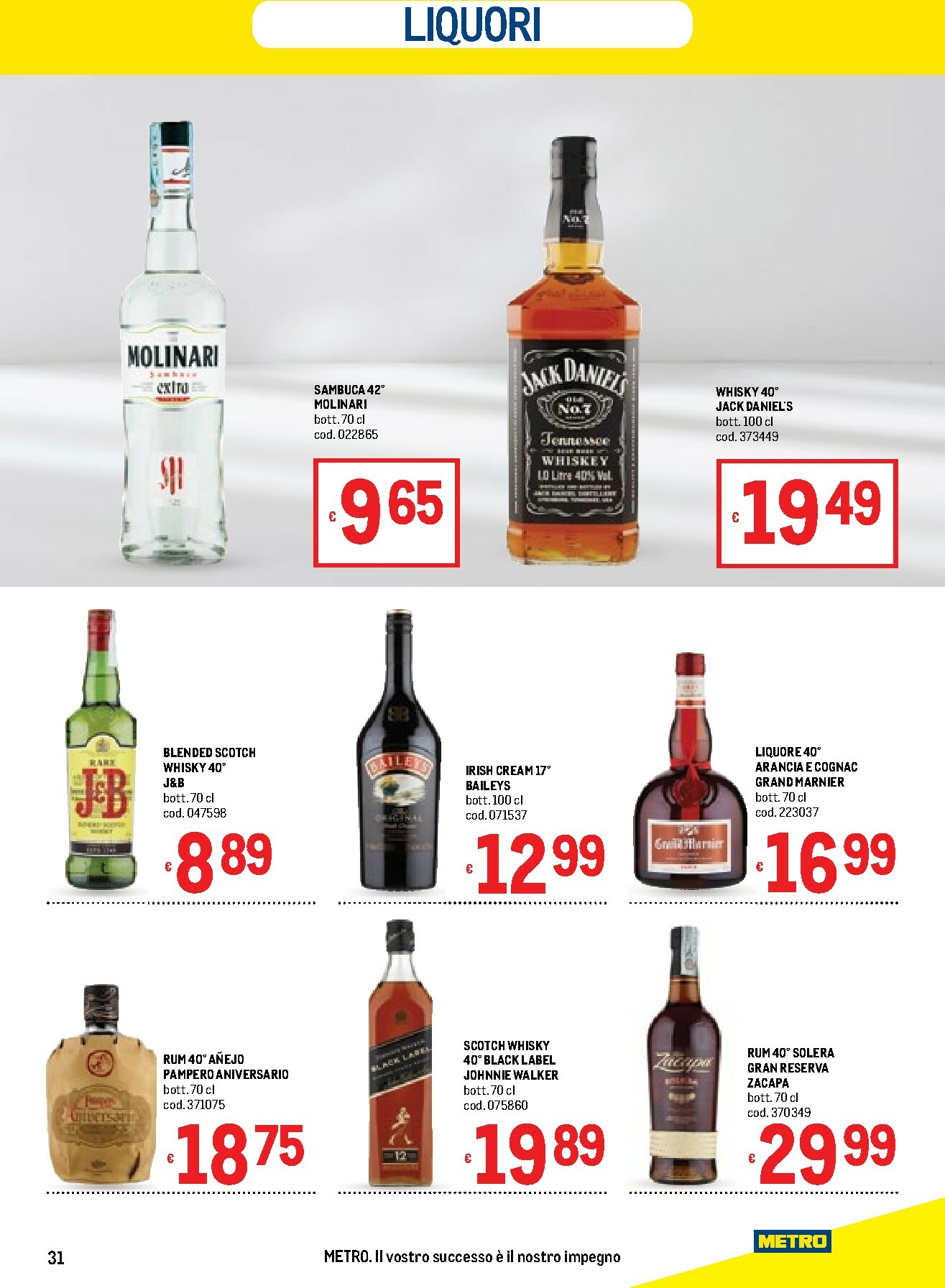 metro - Volantino Metro - Liguria, Piemonte e Toscana valido dal 05/02/2026 al 18/02/2026 - page: 31