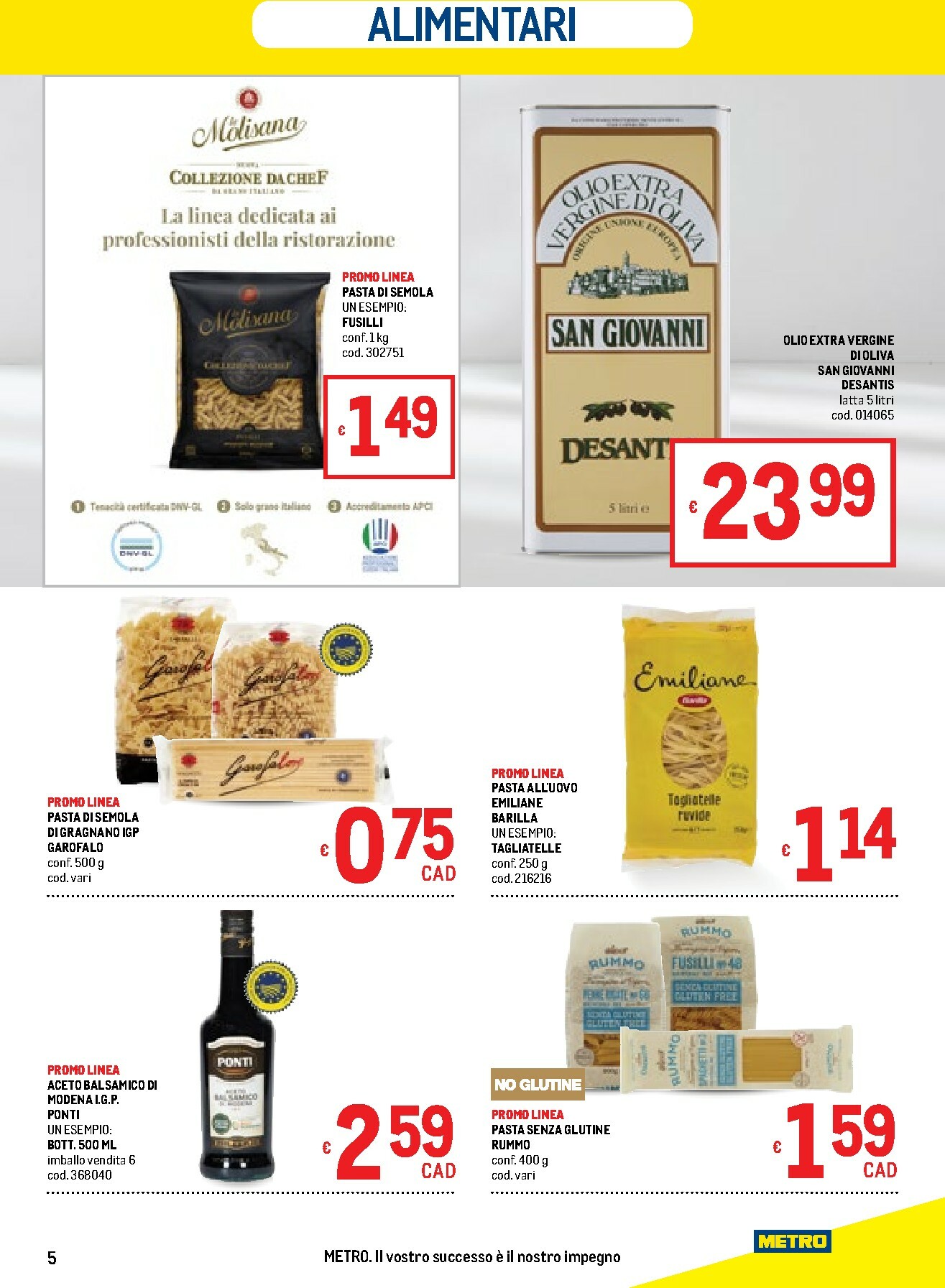 metro - Volantino Metro - Liguria, Piemonte e Toscana valido dal 05/02/2026 al 18/02/2026 - page: 5
