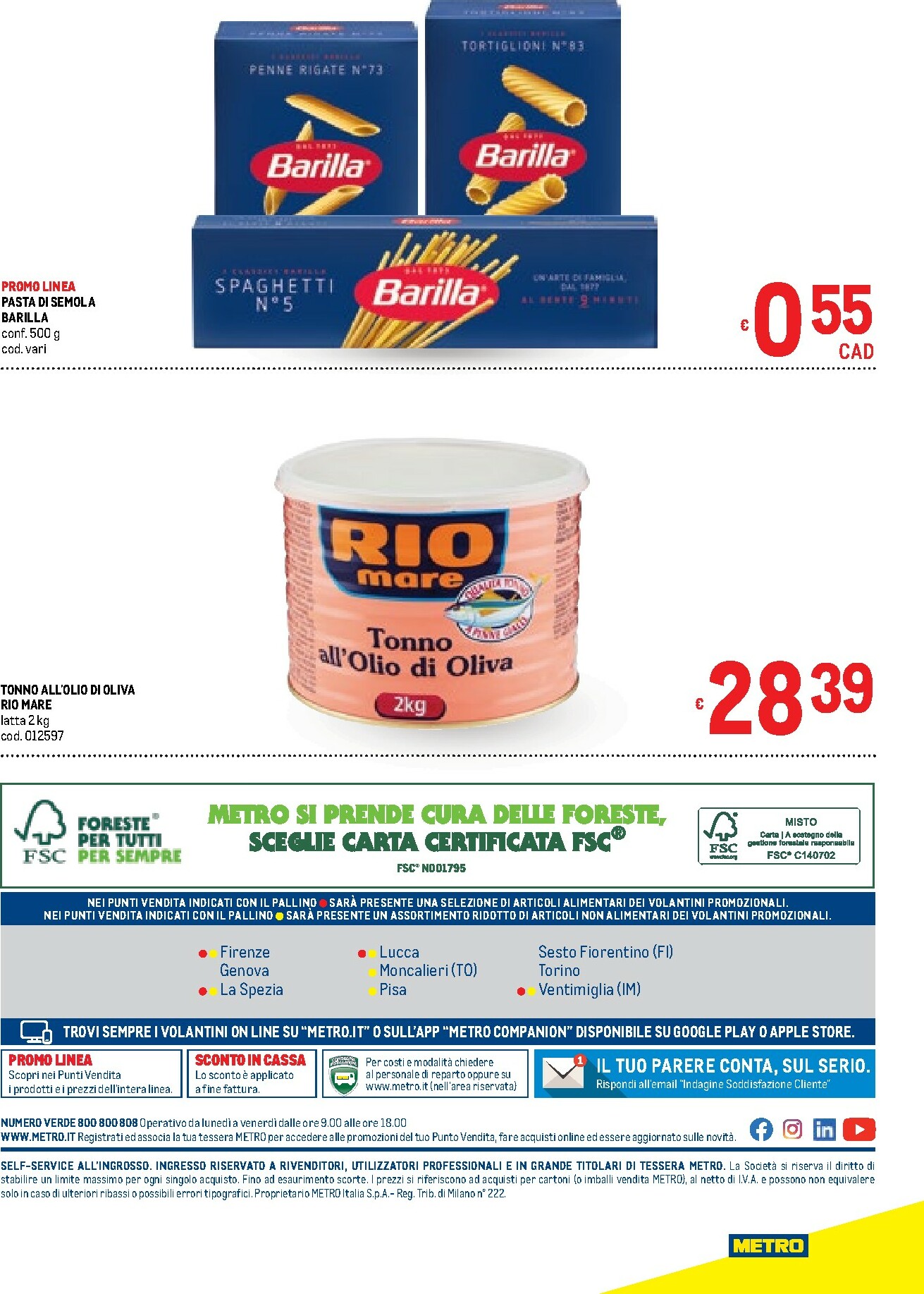 metro - Volantino Metro - Liguria, Piemonte e Toscana valido dal 05/02/2026 al 18/02/2026 - page: 48