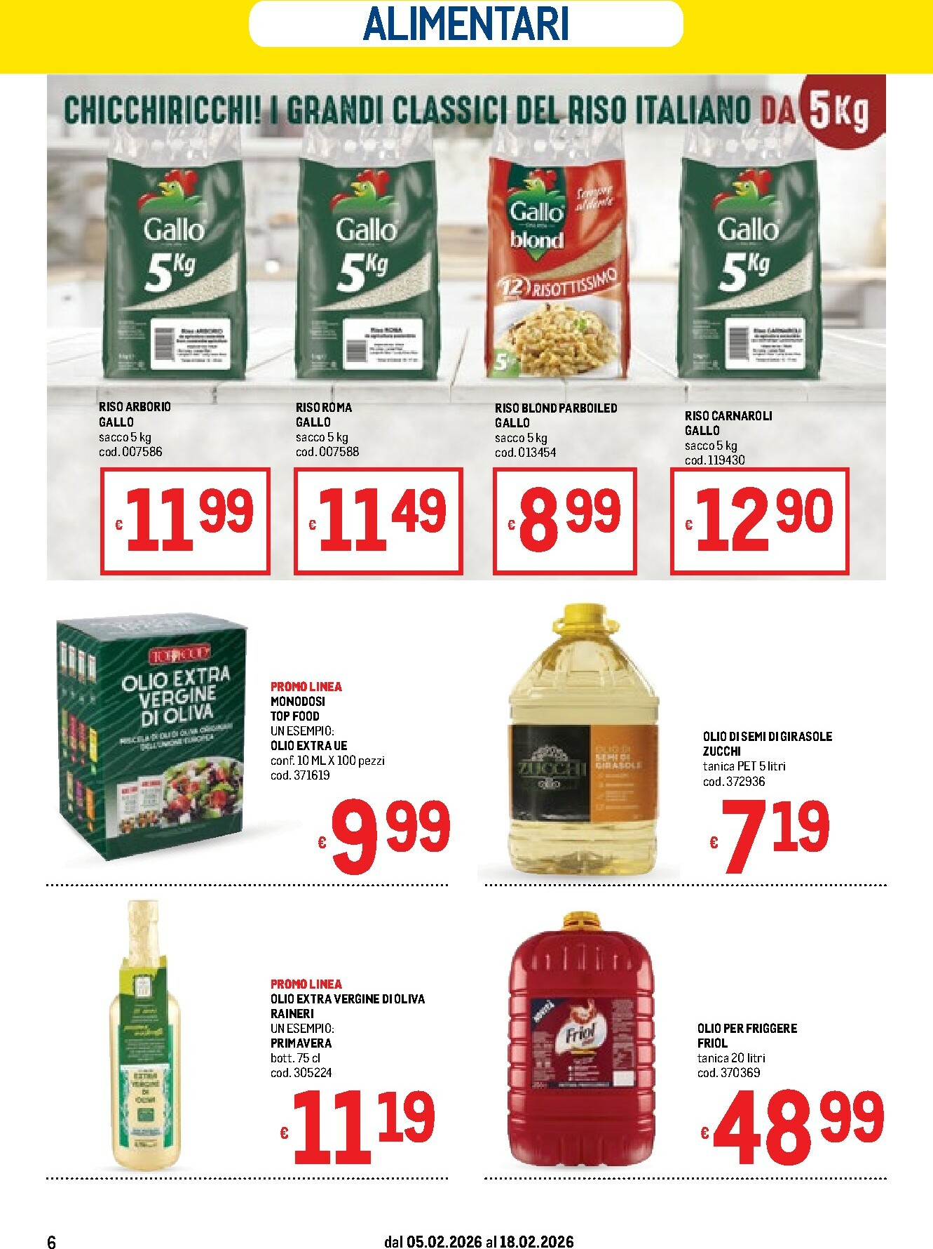 metro - Volantino Metro - Liguria, Piemonte e Toscana valido dal 05/02/2026 al 18/02/2026 - page: 6