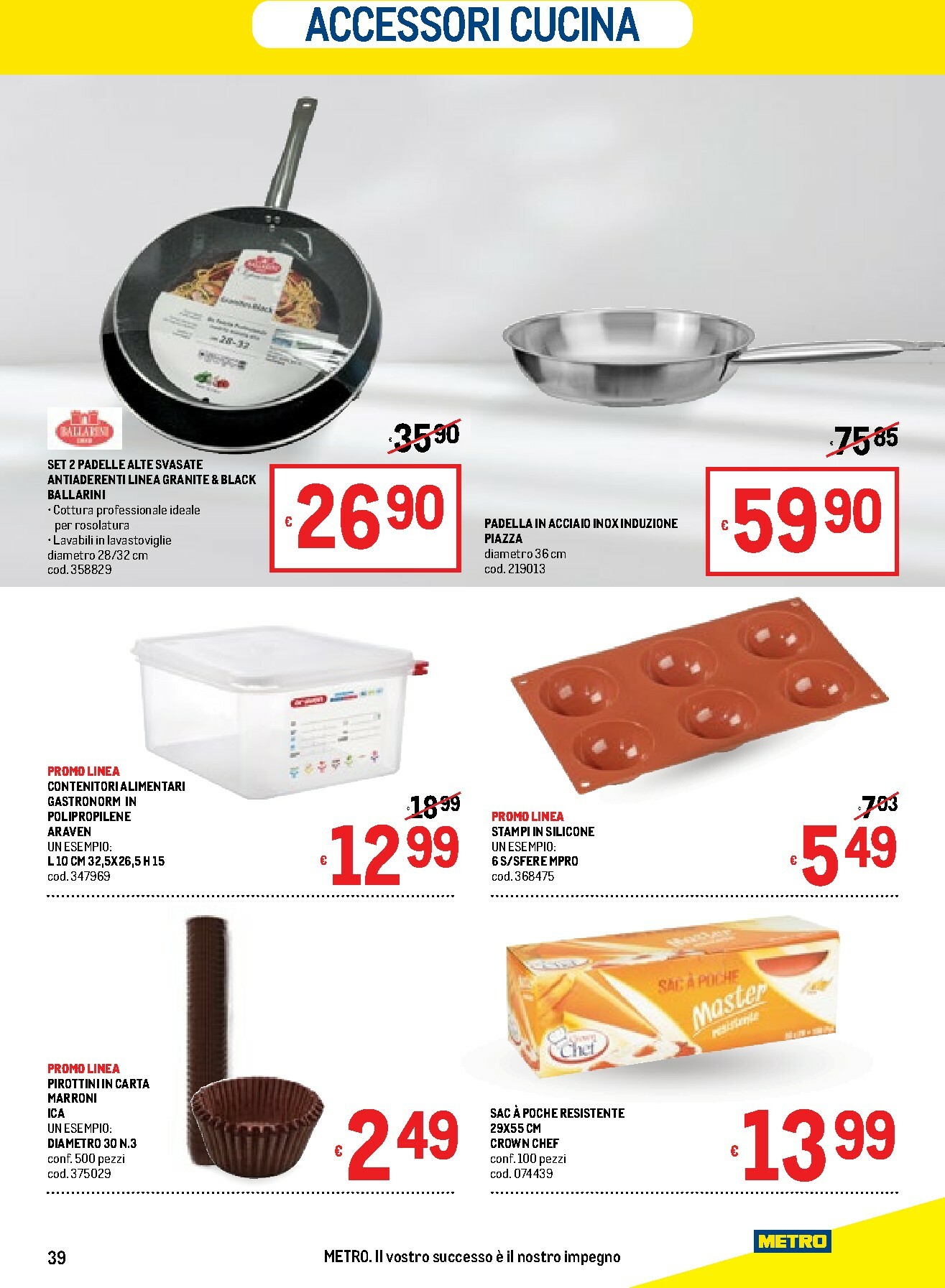 metro - Volantino Metro - Campania e Sicilia valido dal 05/02/2026 al 18/02/2026 - page: 39