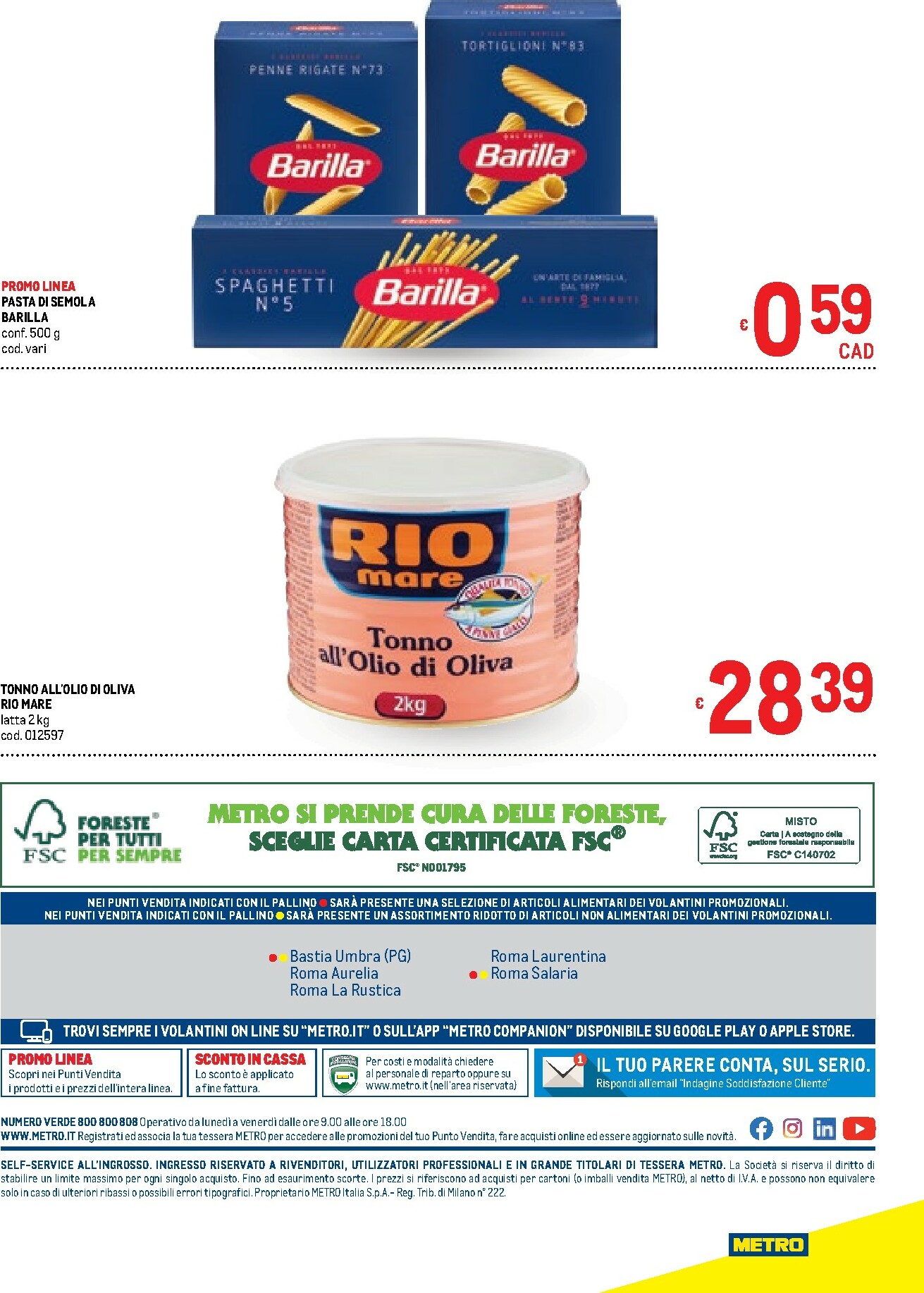 metro - Volantino Metro - Lazio e Umbria valido dal 05/02/2026 al 18/02/2026 - page: 48