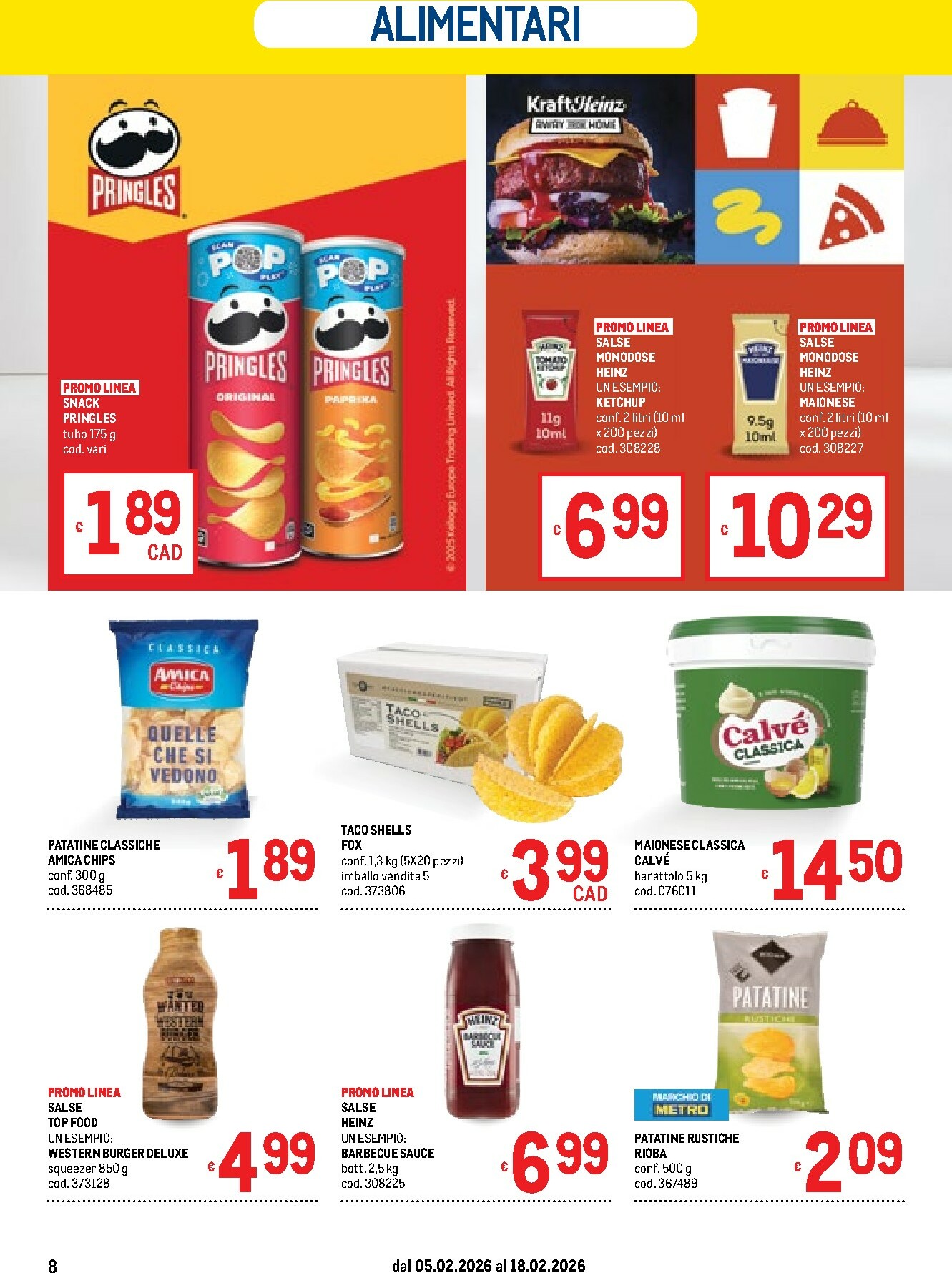 metro - Volantino Metro - Lazio e Umbria valido dal 05/02/2026 al 18/02/2026 - page: 8