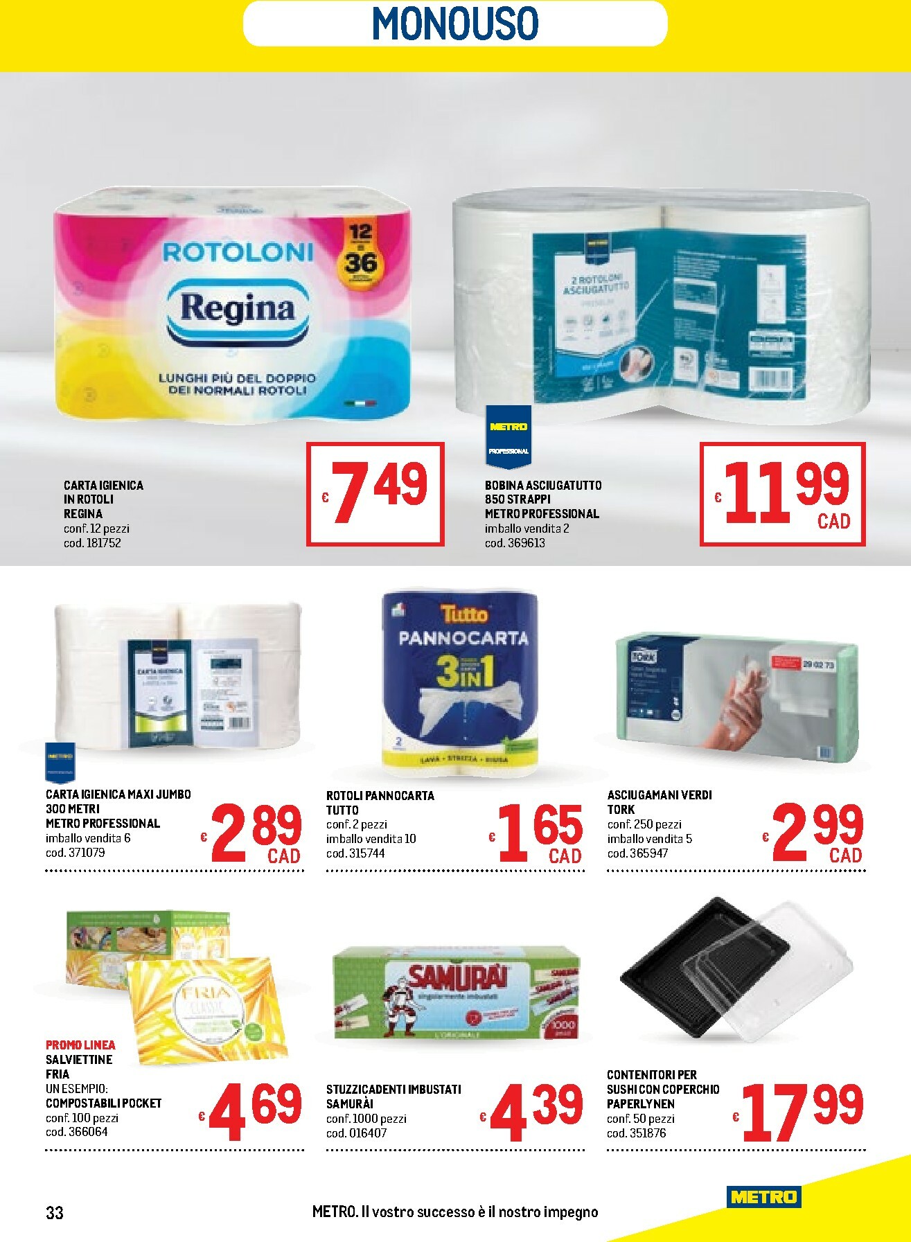 metro - Volantino Metro - Lazio e Umbria valido dal 05/02/2026 al 18/02/2026 - page: 33