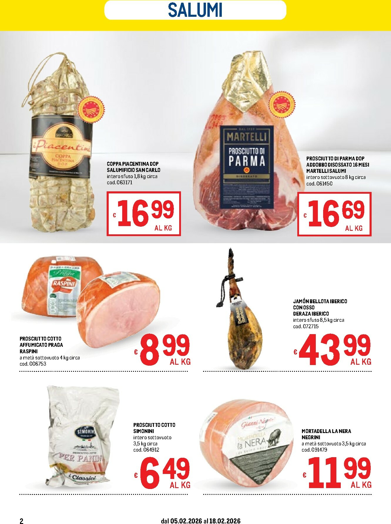 metro - Volantino Metro - Sardegna valido dal 05/02/2026 al 18/02/2026 - page: 2