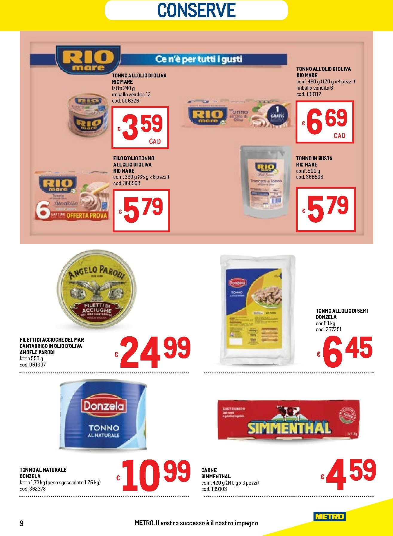 metro - Volantino Metro - Sardegna valido dal 05/02/2026 al 18/02/2026 - page: 9