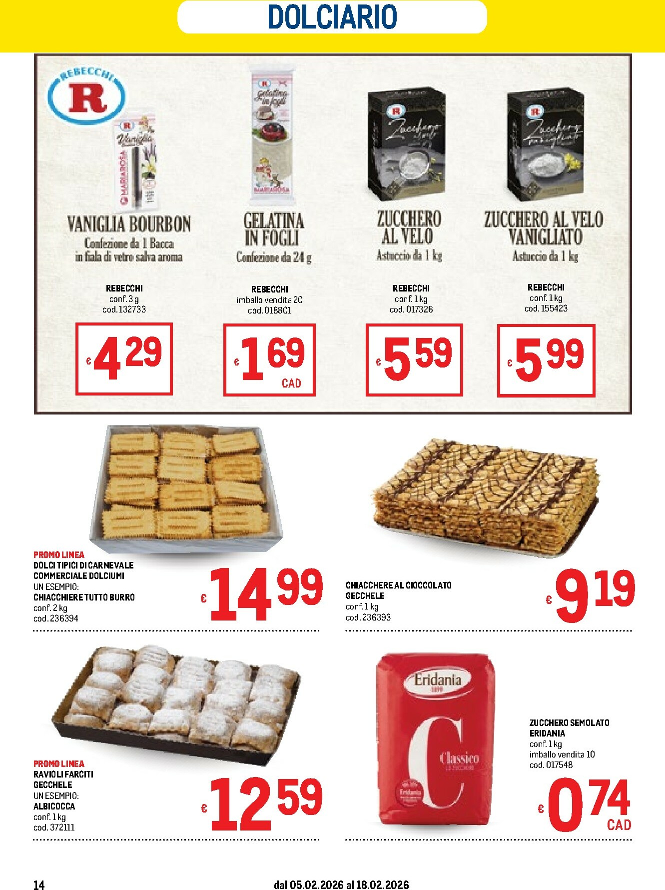 metro - Volantino Metro - Sardegna valido dal 05/02/2026 al 18/02/2026 - page: 14