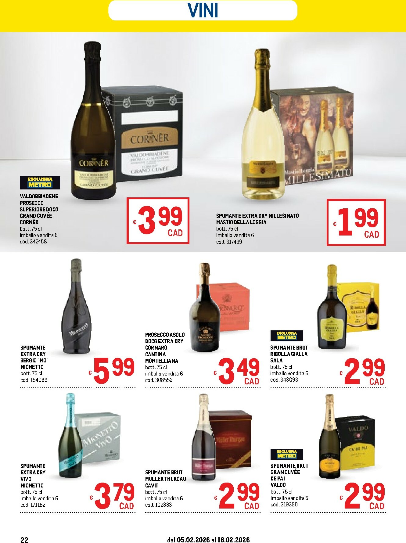 metro - Volantino Metro - Sardegna valido dal 05/02/2026 al 18/02/2026 - page: 22