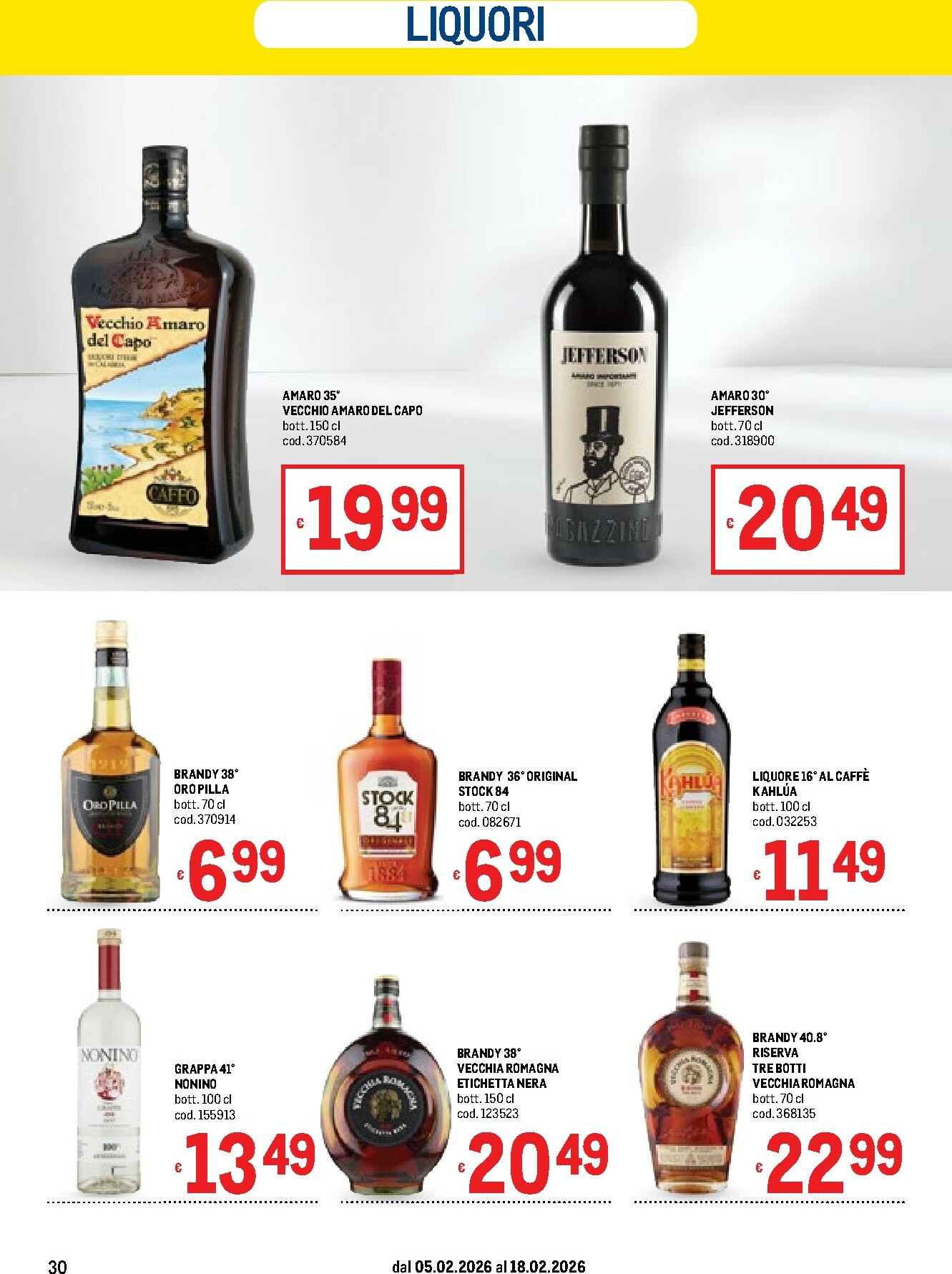 metro - Volantino Metro - Merano e Brunico valido dal 05/02/2026 al 18/02/2026 - page: 30