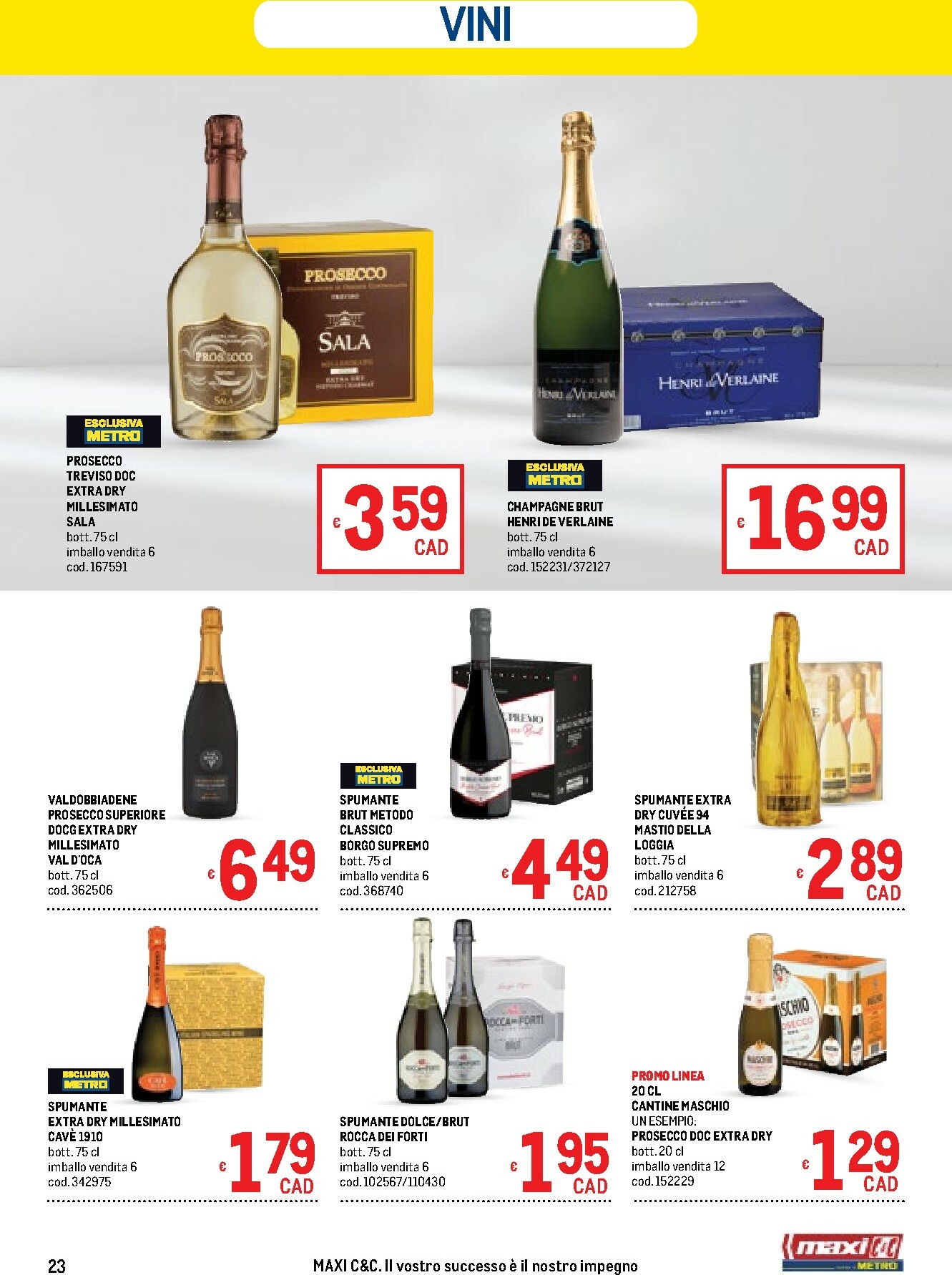 metro - Volantino Metro - Merano e Brunico valido dal 05/02/2026 al 18/02/2026 - page: 23