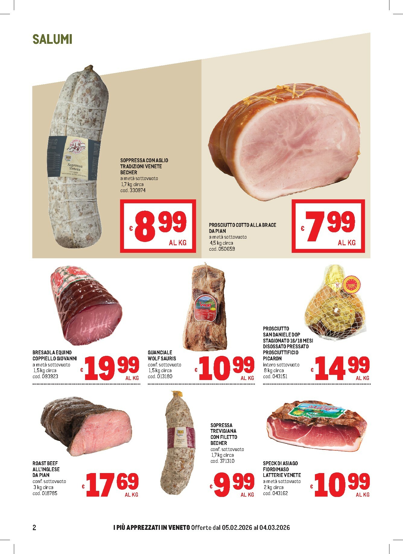 metro - Volantino Metro - Veneto valido dal 05/02/2026 al 04/03/2026 - page: 2