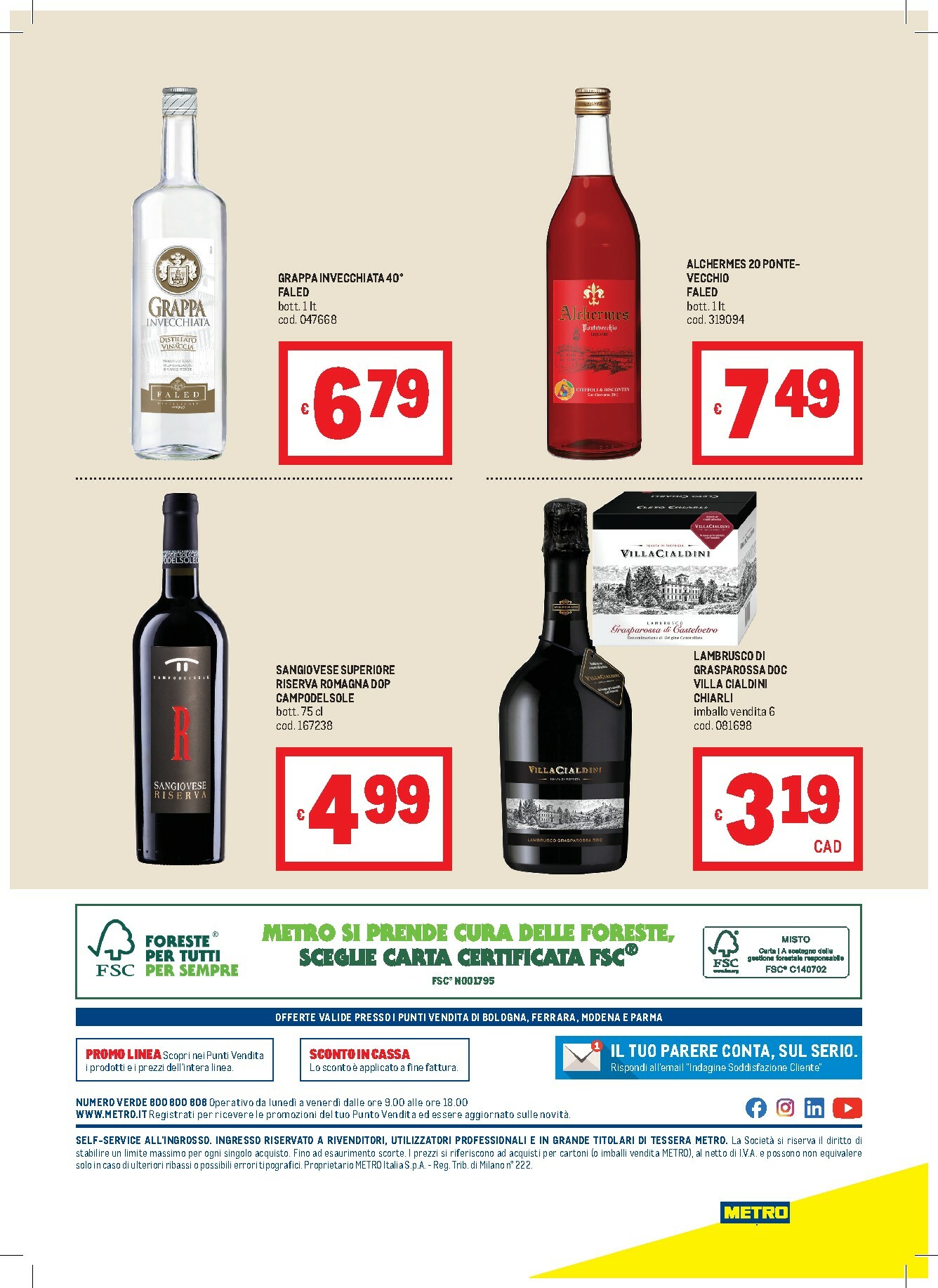 metro - Volantino Metro - Emilia valido dal 05/02/2026 al 04/03/2026 - page: 4