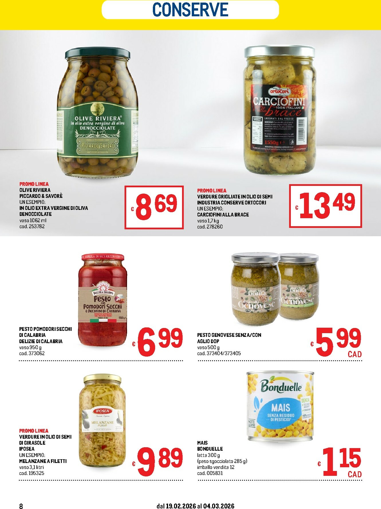 metro - Volantino Metro valido dal 19/02/2026 al 04/03/2026 - page: 8