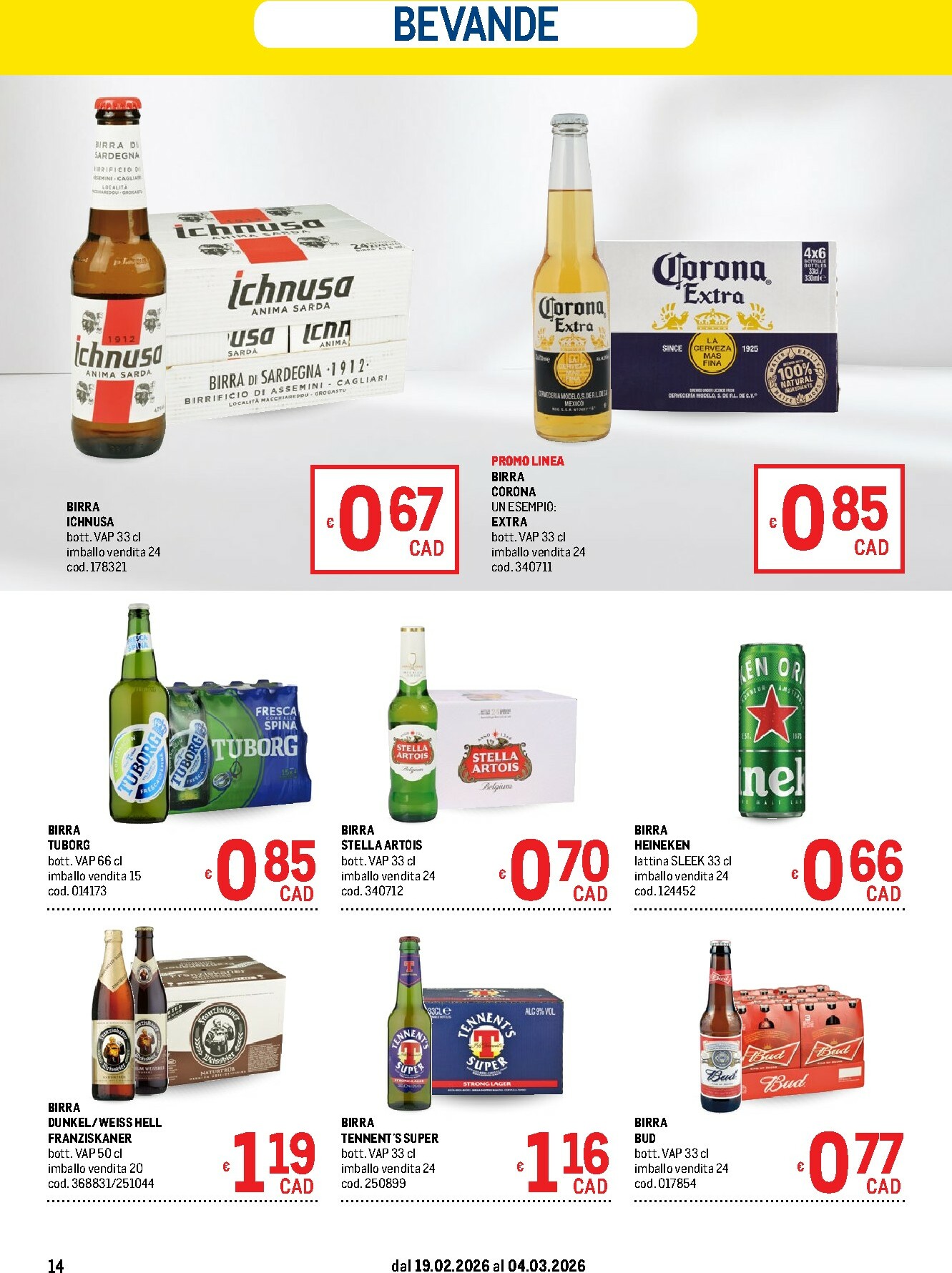 metro - Volantino Metro valido dal 19/02/2026 al 04/03/2026 - page: 14