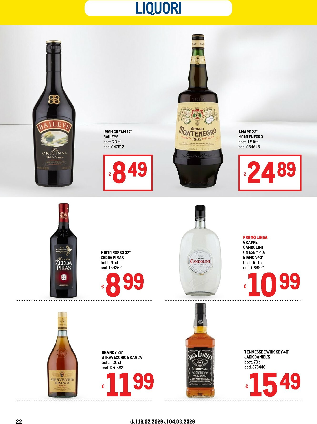 metro - Volantino Metro valido dal 19/02/2026 al 04/03/2026 - page: 22