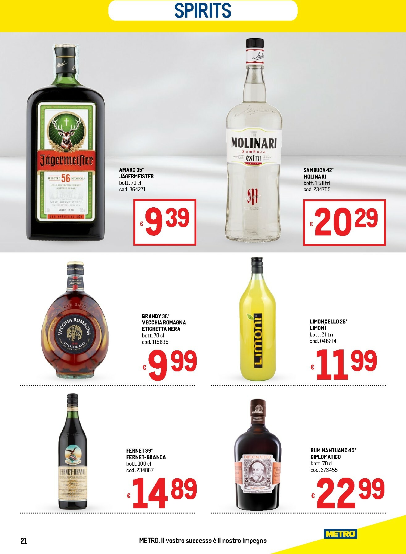 metro - Volantino Metro - Offerte per il tuo Menù valido dal 19/02/2026 al 04/03/2026 - page: 21