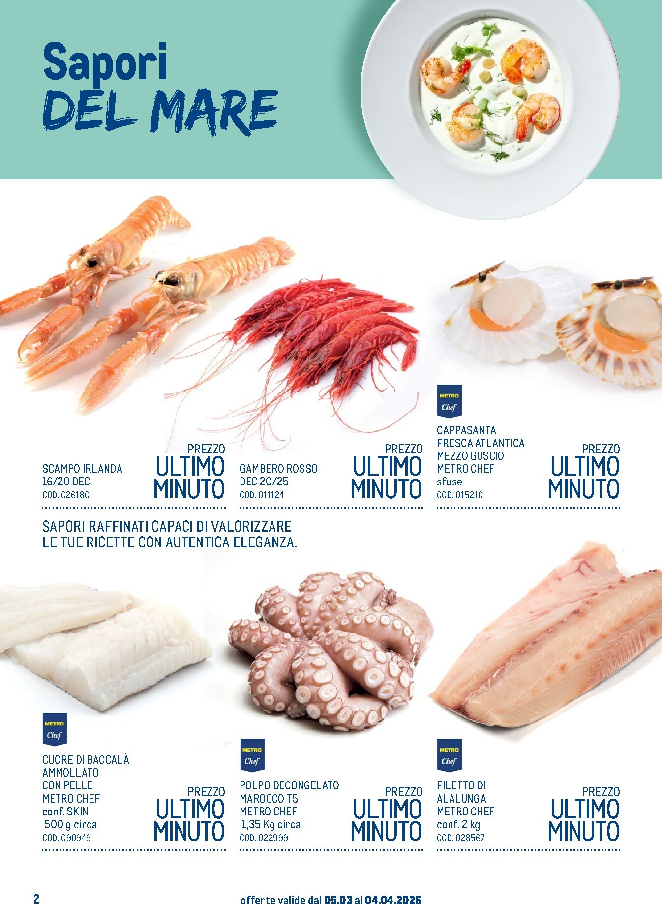 metro - Volantino Metro - Menú di Pasqua valido dal 05/03/2026 al 04/04/2026 - page: 2