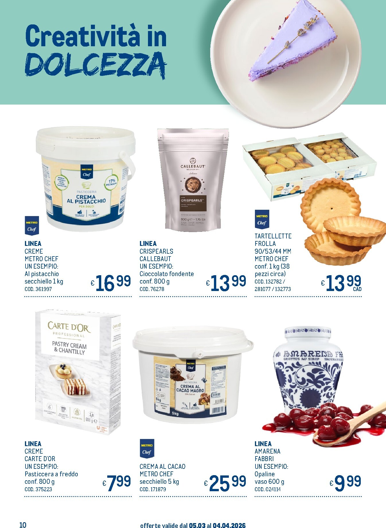 metro - Volantino Metro - Menú di Pasqua valido dal 05/03/2026 al 04/04/2026 - page: 10