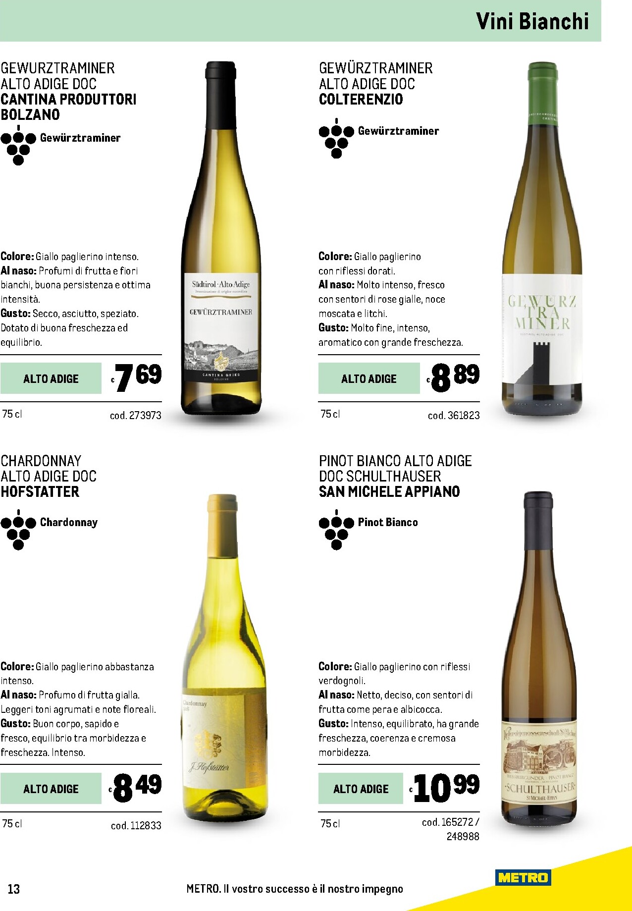 metro - Volantino Metro - Carta Vini valido dal 05/03/2026 al 04/04/2026 - page: 13