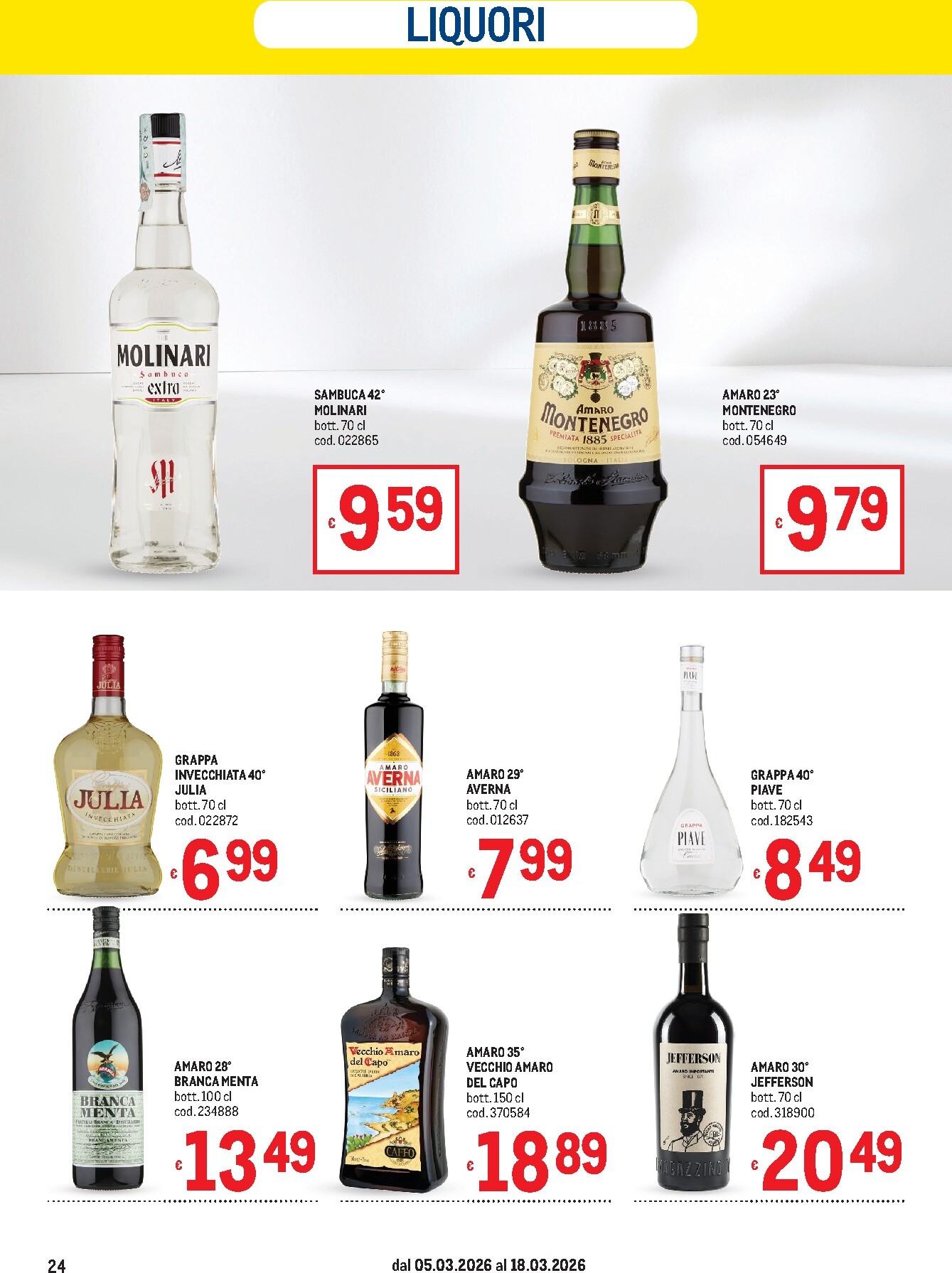 metro - Volantino Metro - Lombardia, Trentino Alto Adige, Veneto, Friuli Venezia Giulia, Marche, Emilia Romagna valido dal 05/03/2026 al 18/03/2026 - page: 24