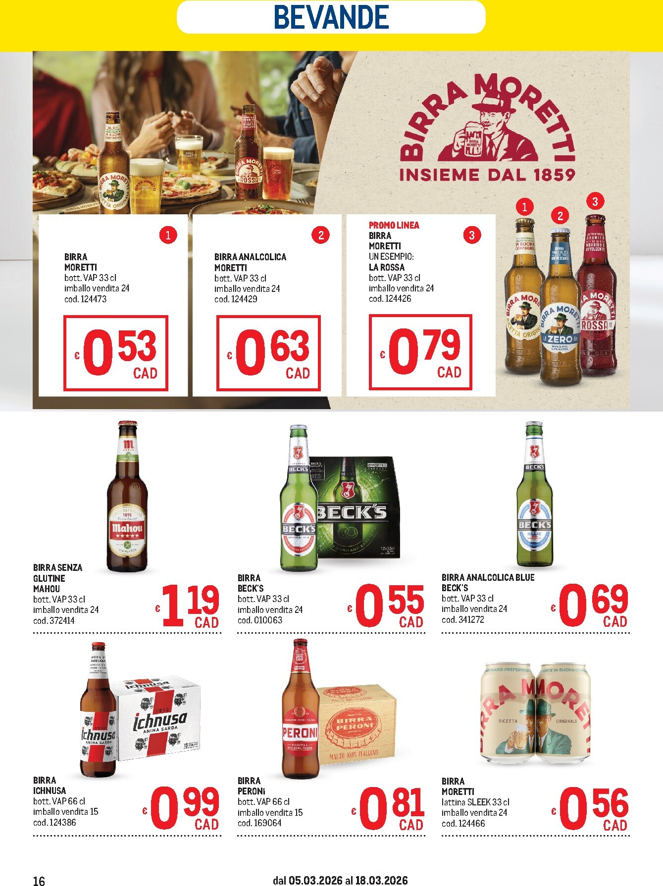 metro - Volantino Metro - Lombardia, Trentino Alto Adige, Veneto, Friuli Venezia Giulia, Marche, Emilia Romagna valido dal 05/03/2026 al 18/03/2026 - page: 16