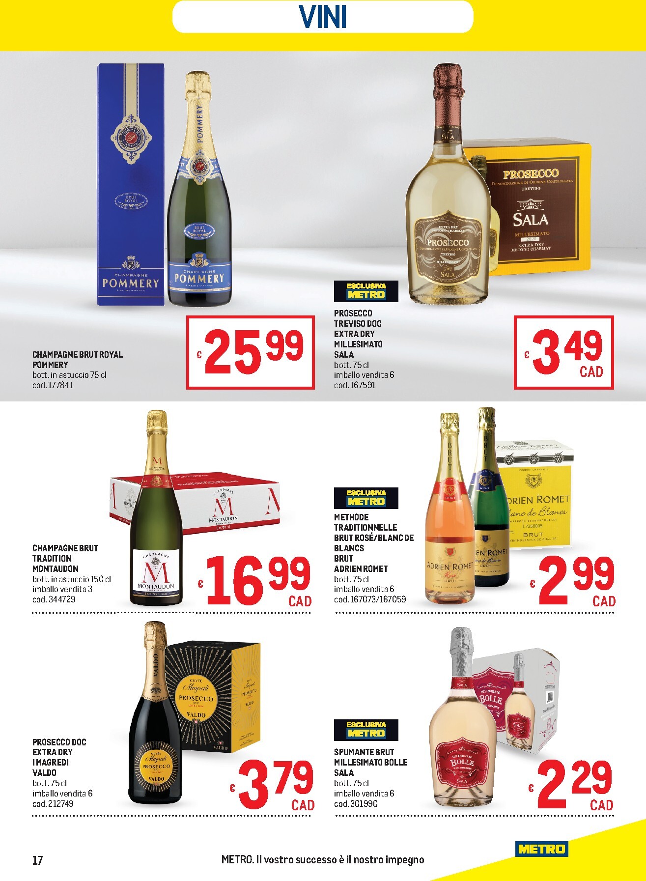 metro - Volantino Metro - Lombardia, Trentino Alto Adige, Veneto, Friuli Venezia Giulia, Marche, Emilia Romagna valido dal 05/03/2026 al 18/03/2026 - page: 17