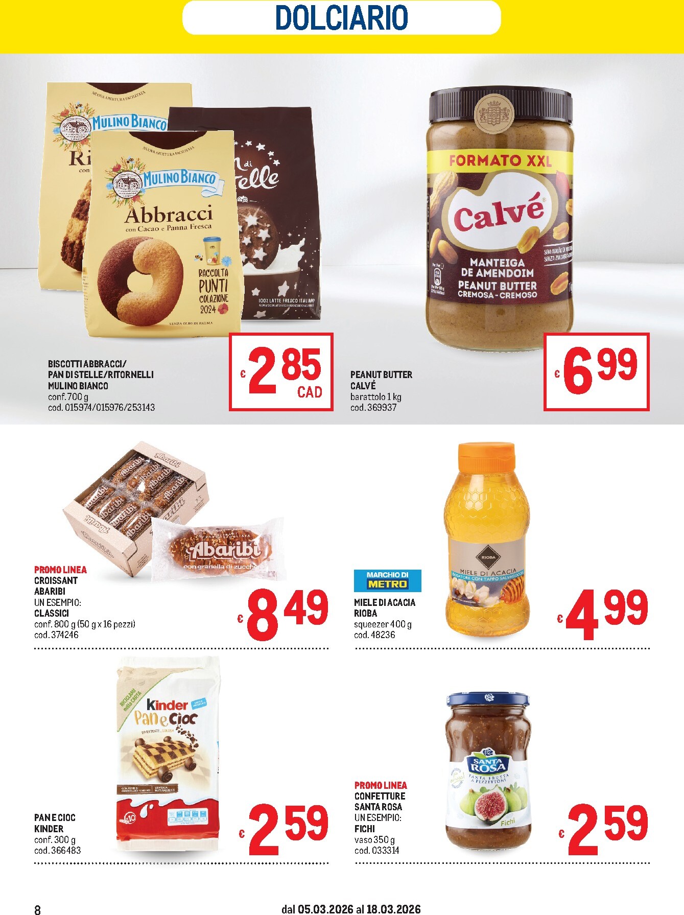 metro - Volantino Metro - Lombardia, Trentino Alto Adige, Veneto, Friuli Venezia Giulia, Marche, Emilia Romagna valido dal 05/03/2026 al 18/03/2026 - page: 8